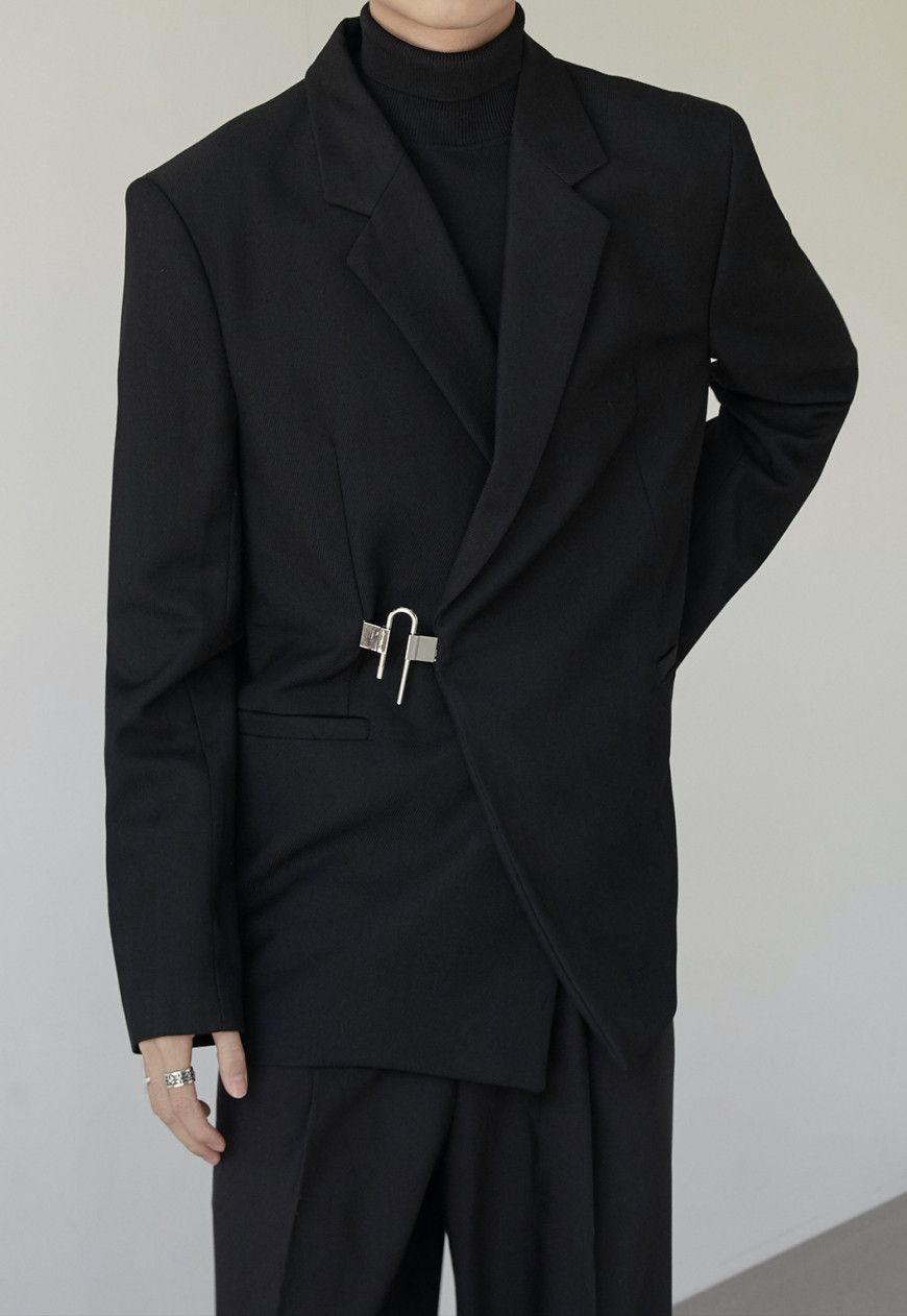 Other Men’s Metal button design blazer Size 38S - 1 Thumbnail