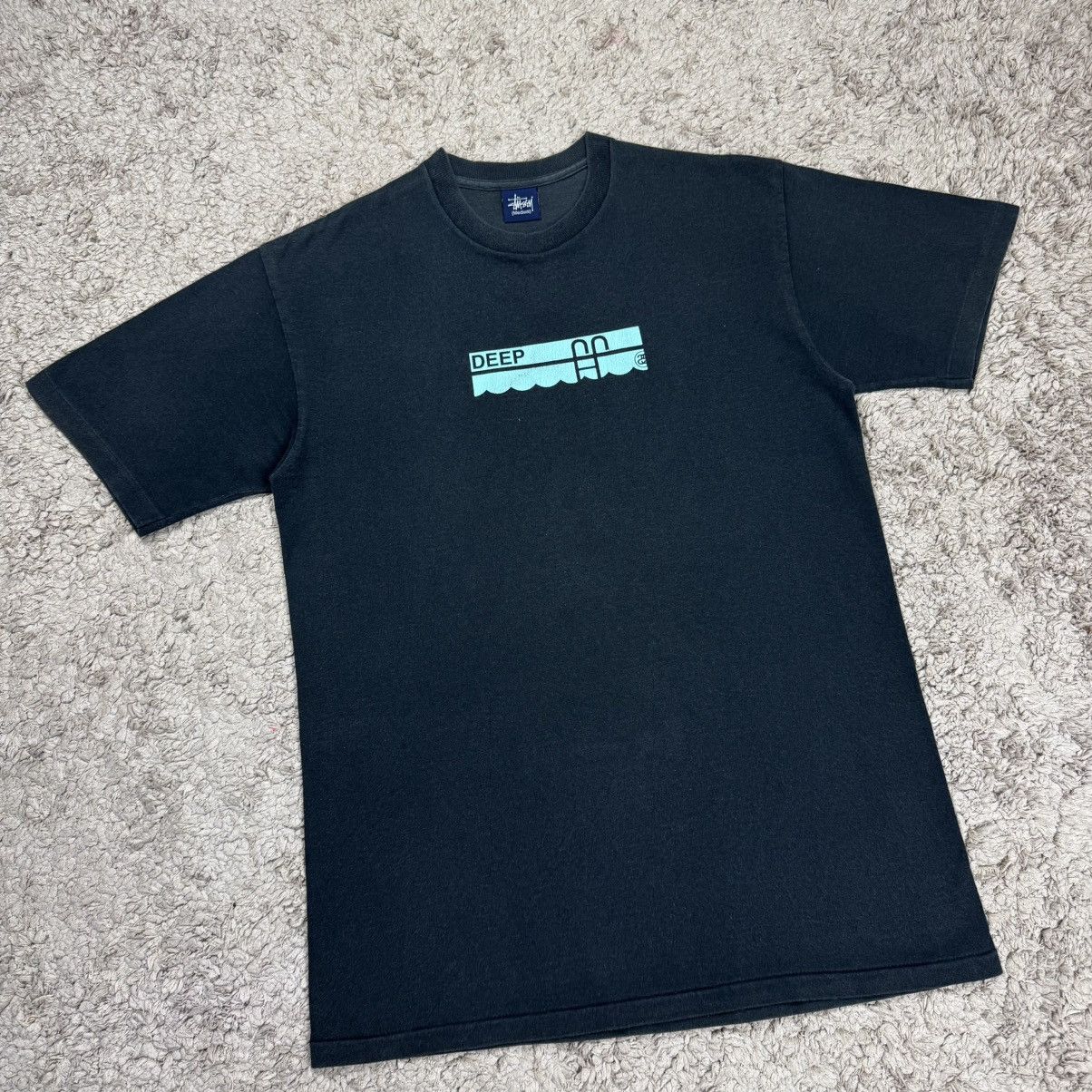 Stussy Vintage Stussy Box Logo Deep T-shirt Size US M / EU 48-50 / 2 - 3 Thumbnail