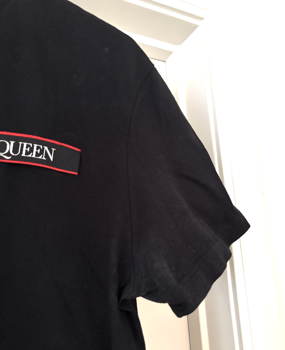 Alexander McQueen Mens XL Alexander McQueen Black T-Shirt Size US XL / EU 56 / 4 - 4 Thumbnail