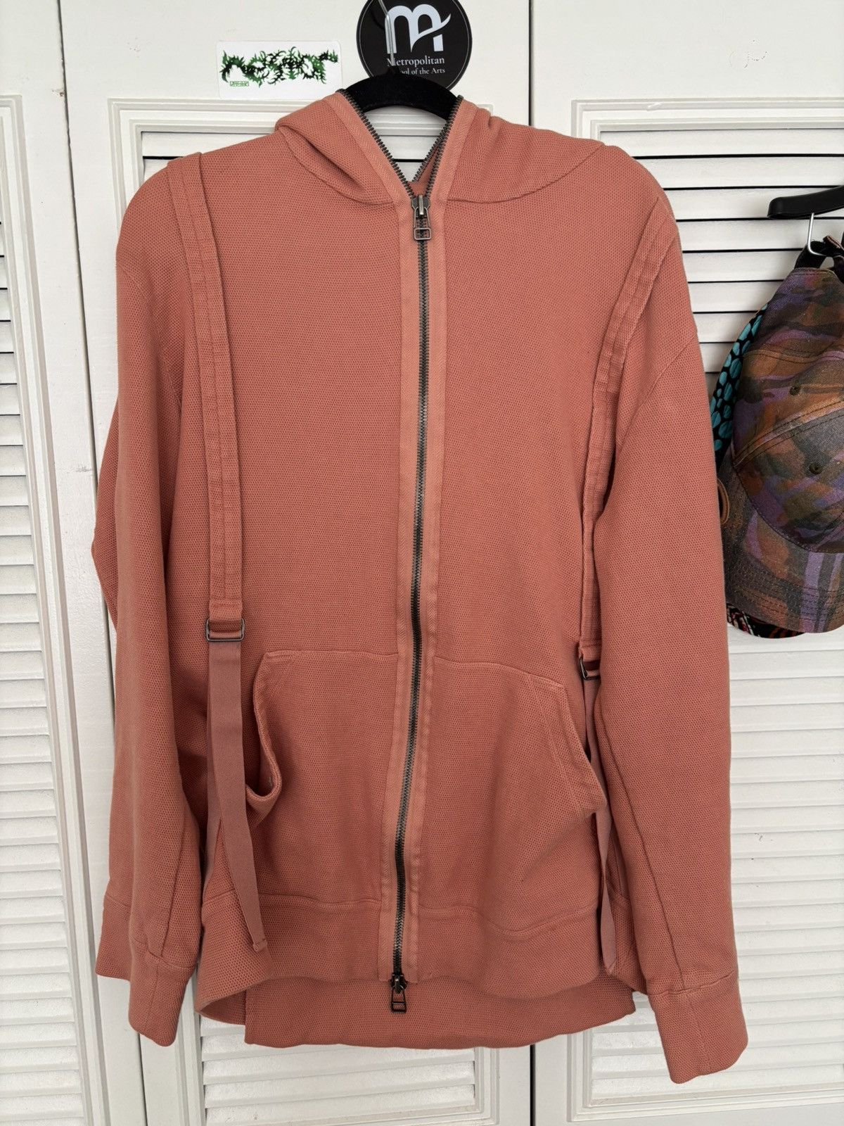 Helmut Lang harness strap hoodie