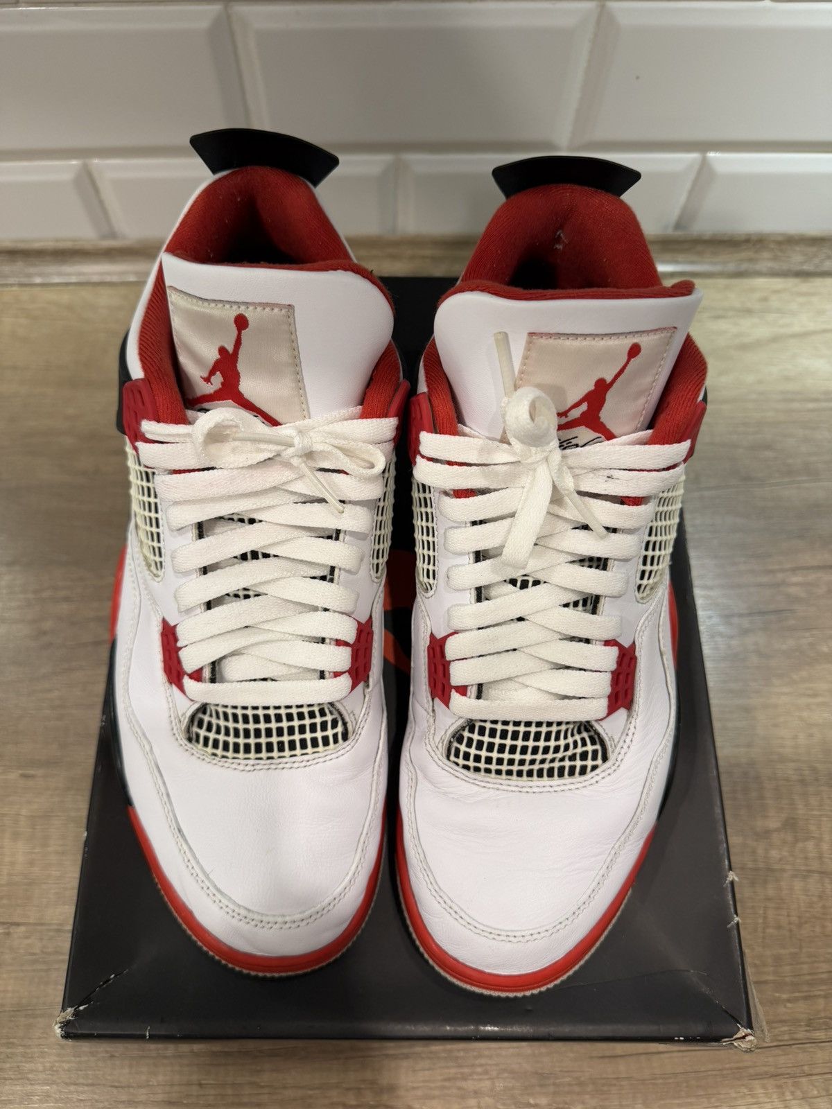 Jordan Brand Jordan 4 Fire Red 2020 Size US 11 / EU 44 - 4 Thumbnail