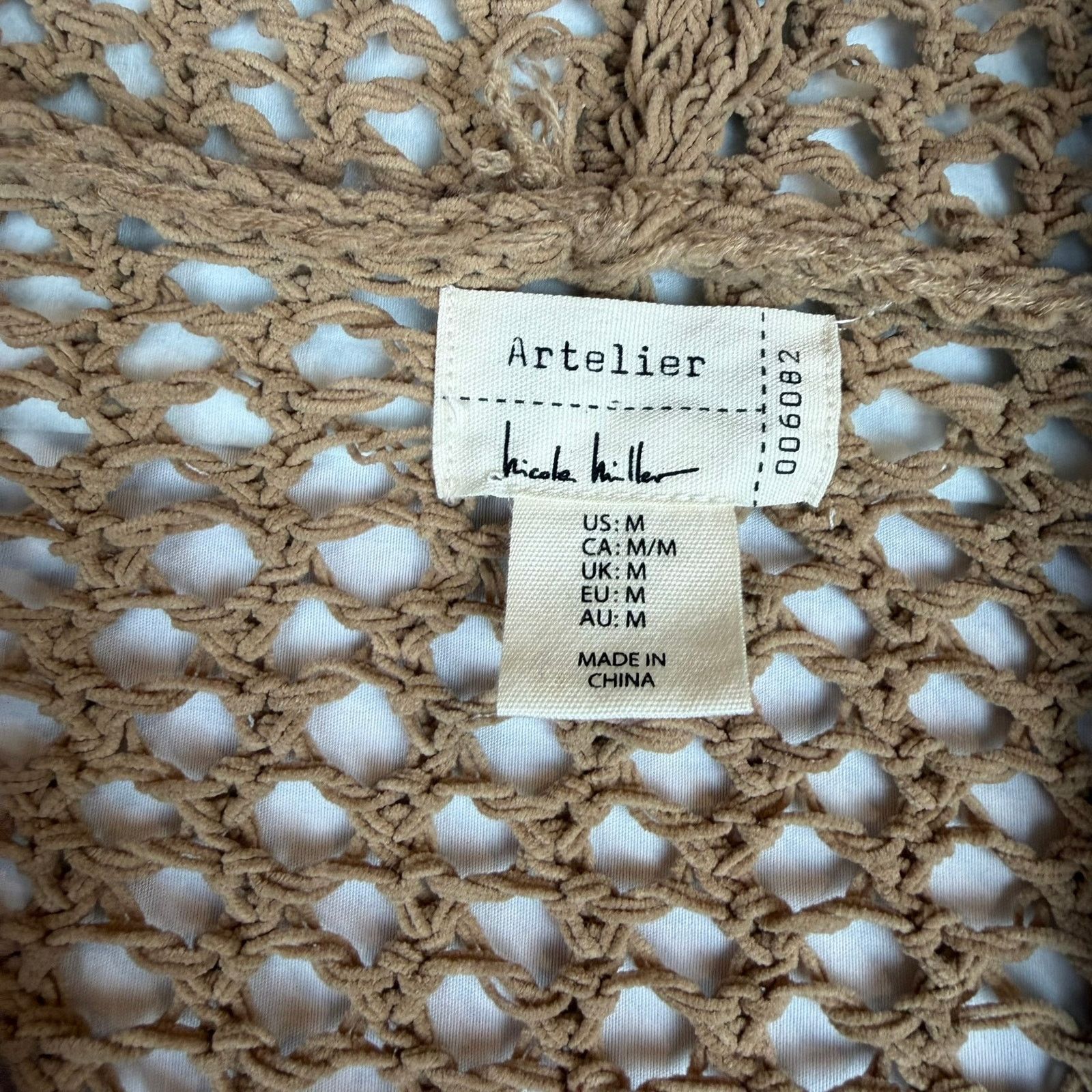 Other Artelier x Nicole Miller Open Knit Cardigan Sweater - M Size M / US 6-8 / IT 42-44 - 3 Thumbnail