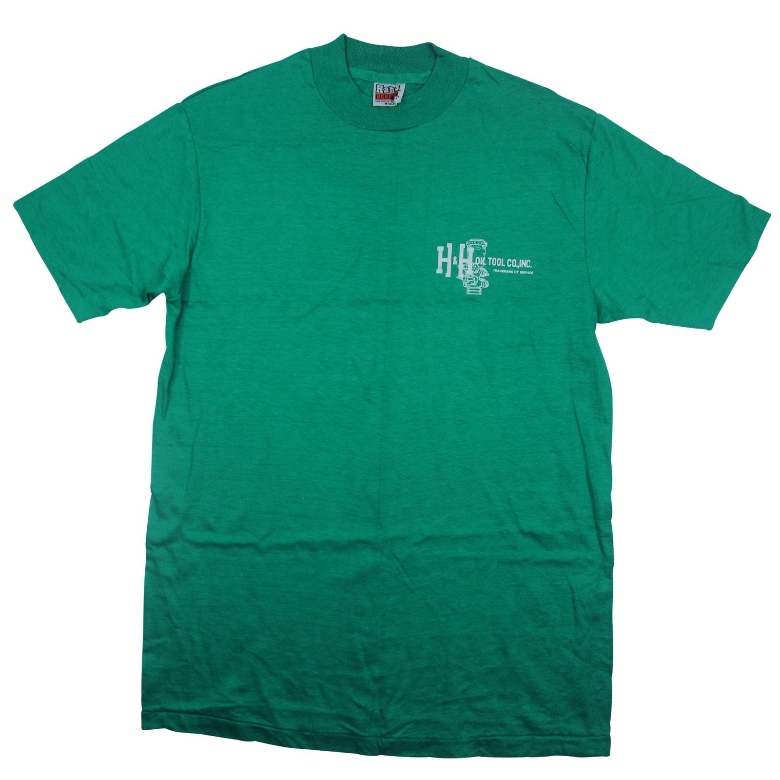 Hanes × Vintage Vintage H&H Oil Tools Co. Graphic T Shirt Size US M / EU 48-50 / 2 - 1 Thumbnail