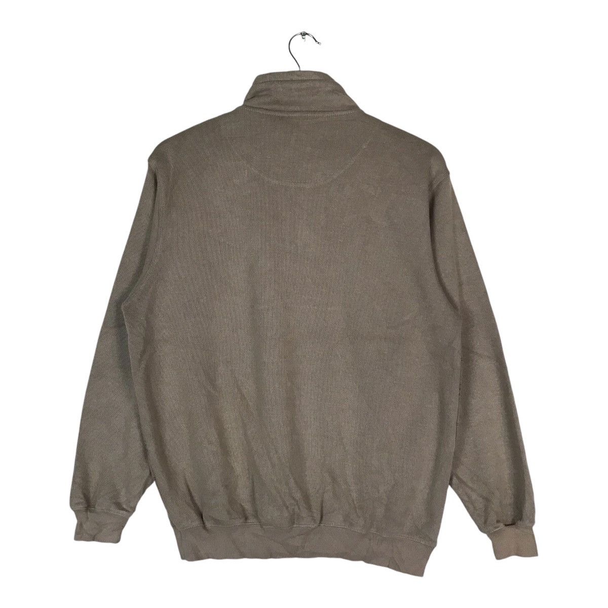 Vintage Vintage Gianni Valentino Quarter Zip Pullover Jumper Size US M / EU 48-50 / 2 - 5 Thumbnail