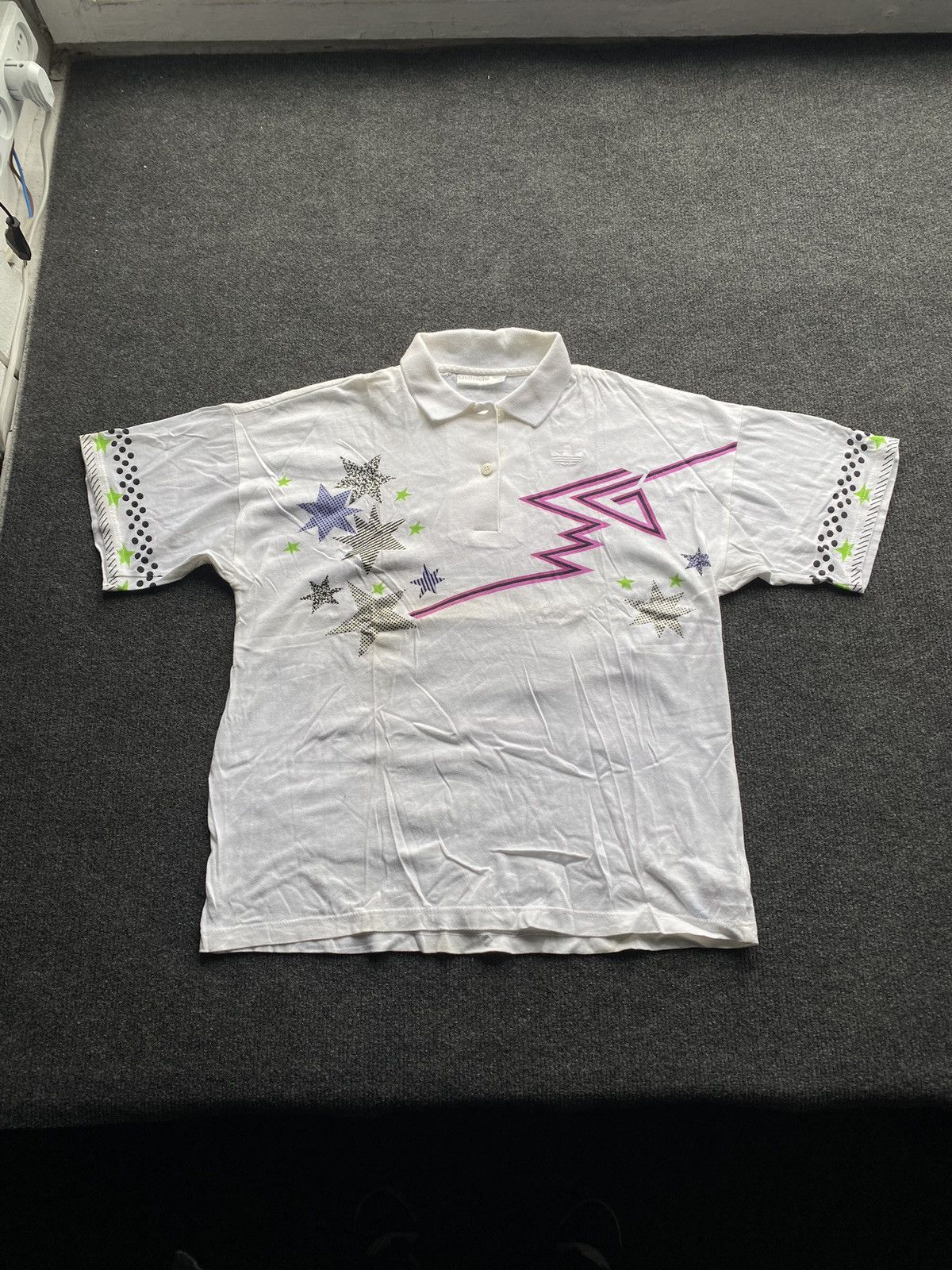 Adidas 🔥80s Adidas West Germany Tennis Steffi Graf polos mens s siz Size US S / EU 44-46 / 1 - 1 Thumbnail