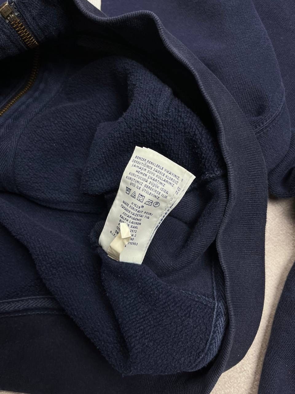 Polo Ralph Lauren Vintage Polo Ralph Lauren Boxy Zip Hoodie Y2K XL Size US XL / EU 56 / 4 - 7 Thumbnail