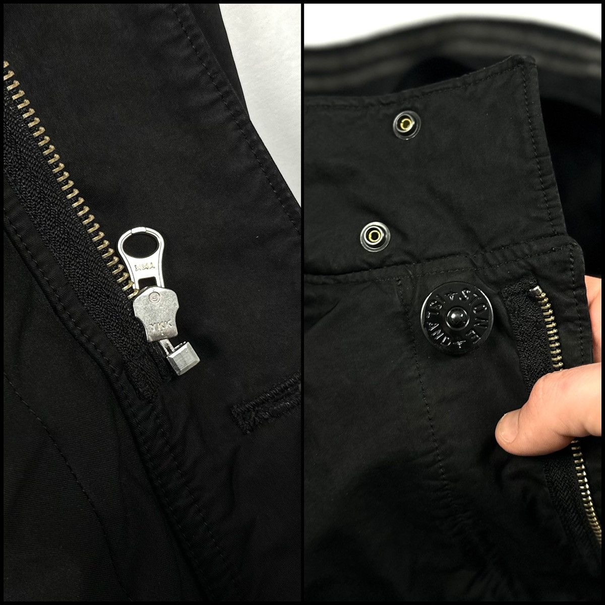 Stone Island × Vintage Vintage 2009 STONE ISLAND DAVID TC Logo Black Casual Jacket Size US L / EU 52-54 / 3 - 14 Thumbnail