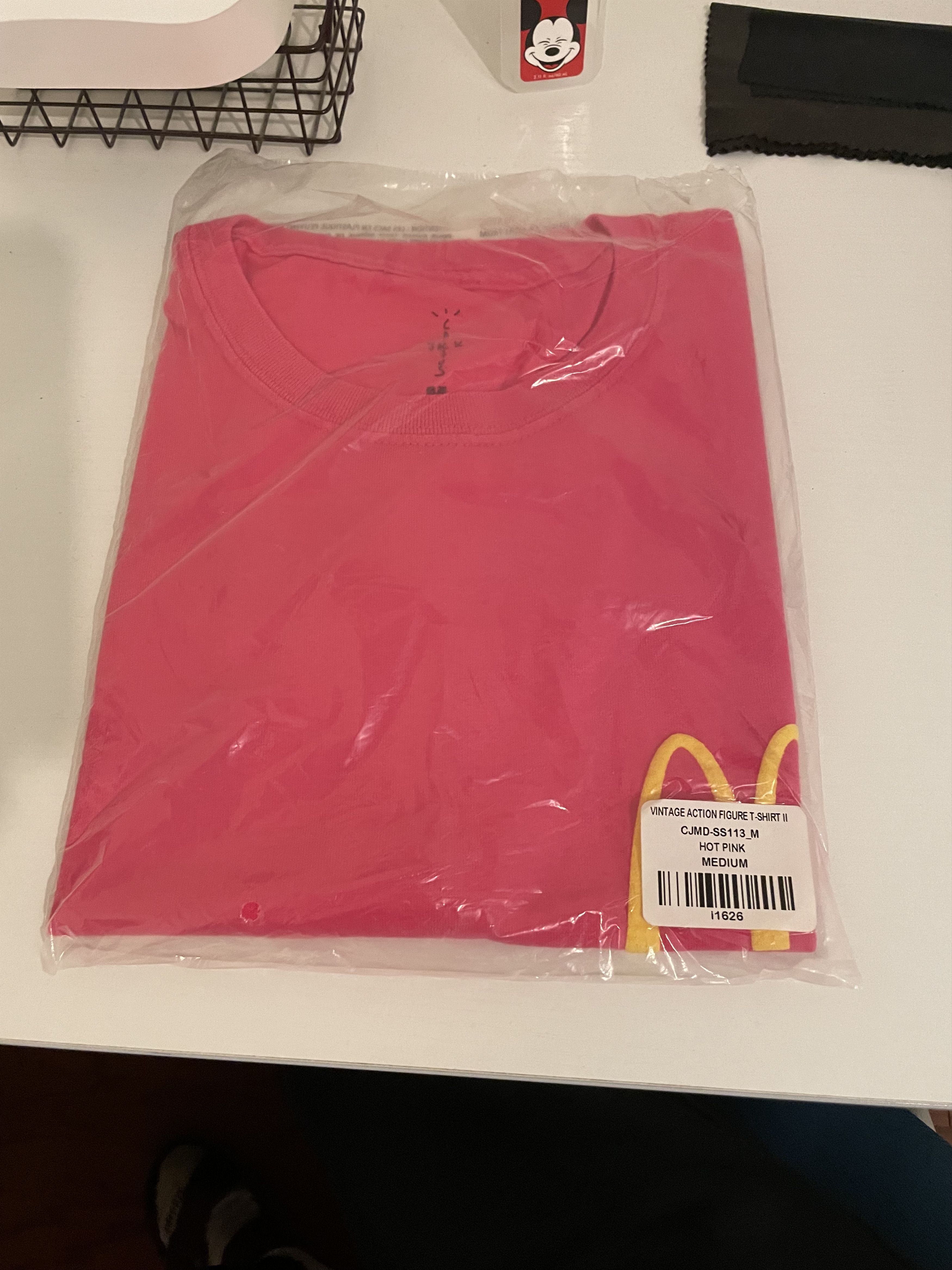 Travis Scott McDonald’s Vintage Action Figure Tee Size US M / EU 48-50 / 2 - 1 Thumbnail