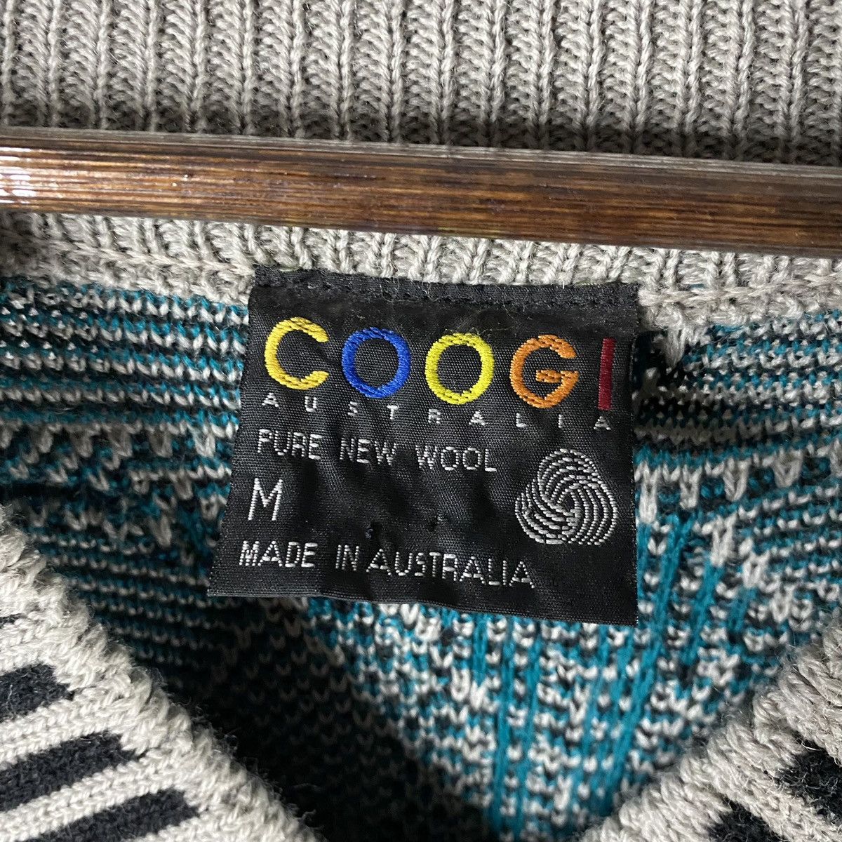 Coogi Vintage Australian Coogi Pure Wool 3D Knit Sweater Size US L / EU 52-54 / 3 - 5 Thumbnail