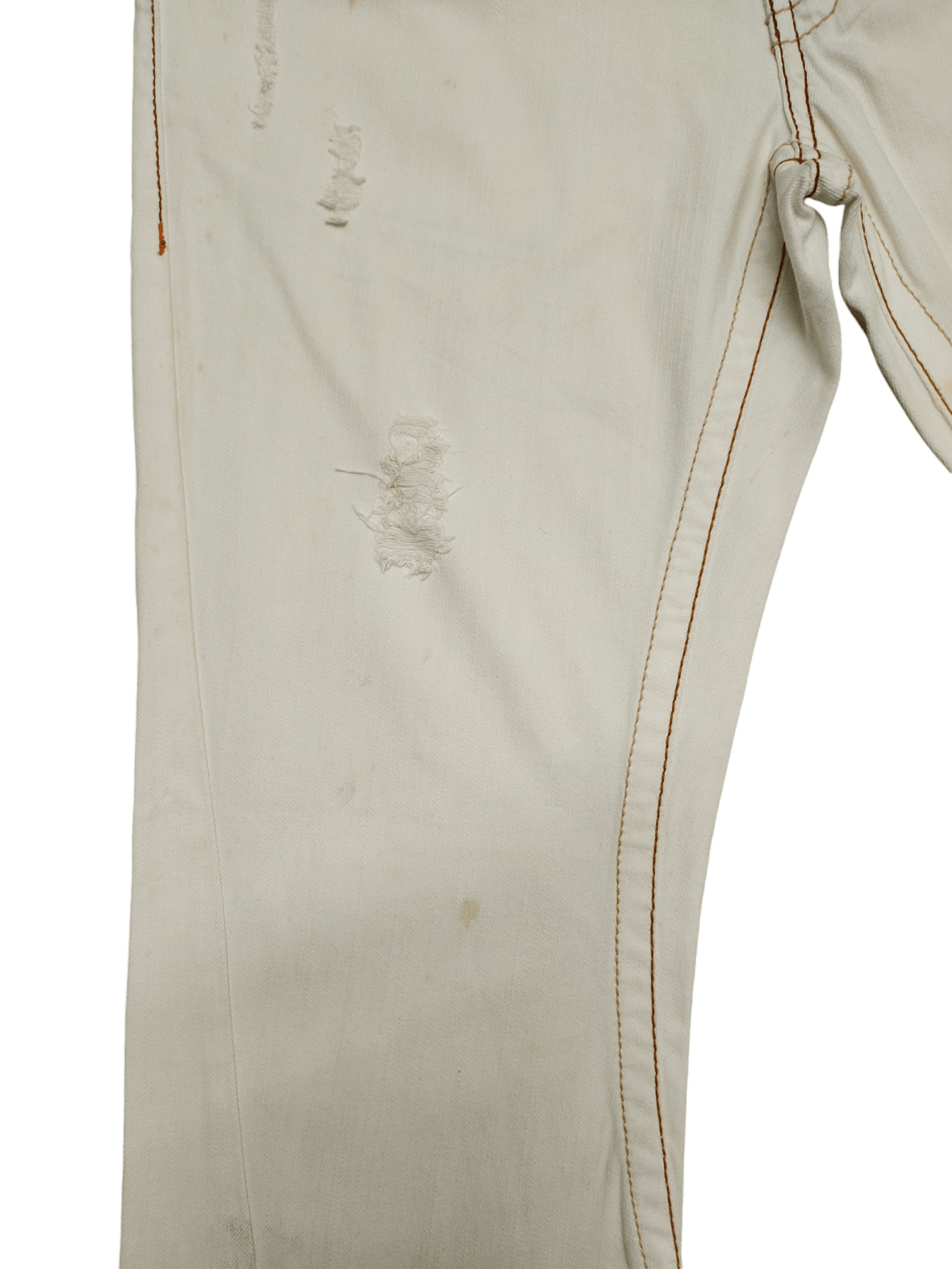 If Six Was Nine Flare Jeans Semantic Design Pyton Trim Rusty Denim Bootcut Size US 34 / EU 50 - 9 Thumbnail