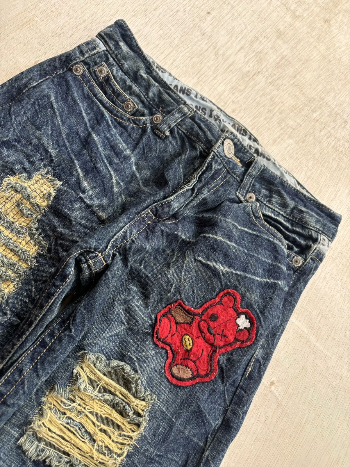 Hysteric Glamour × Japanese Brand Japanese Distressed Denim Ifsixwasnine Style Size US 30 / EU 46 - 7 Thumbnail