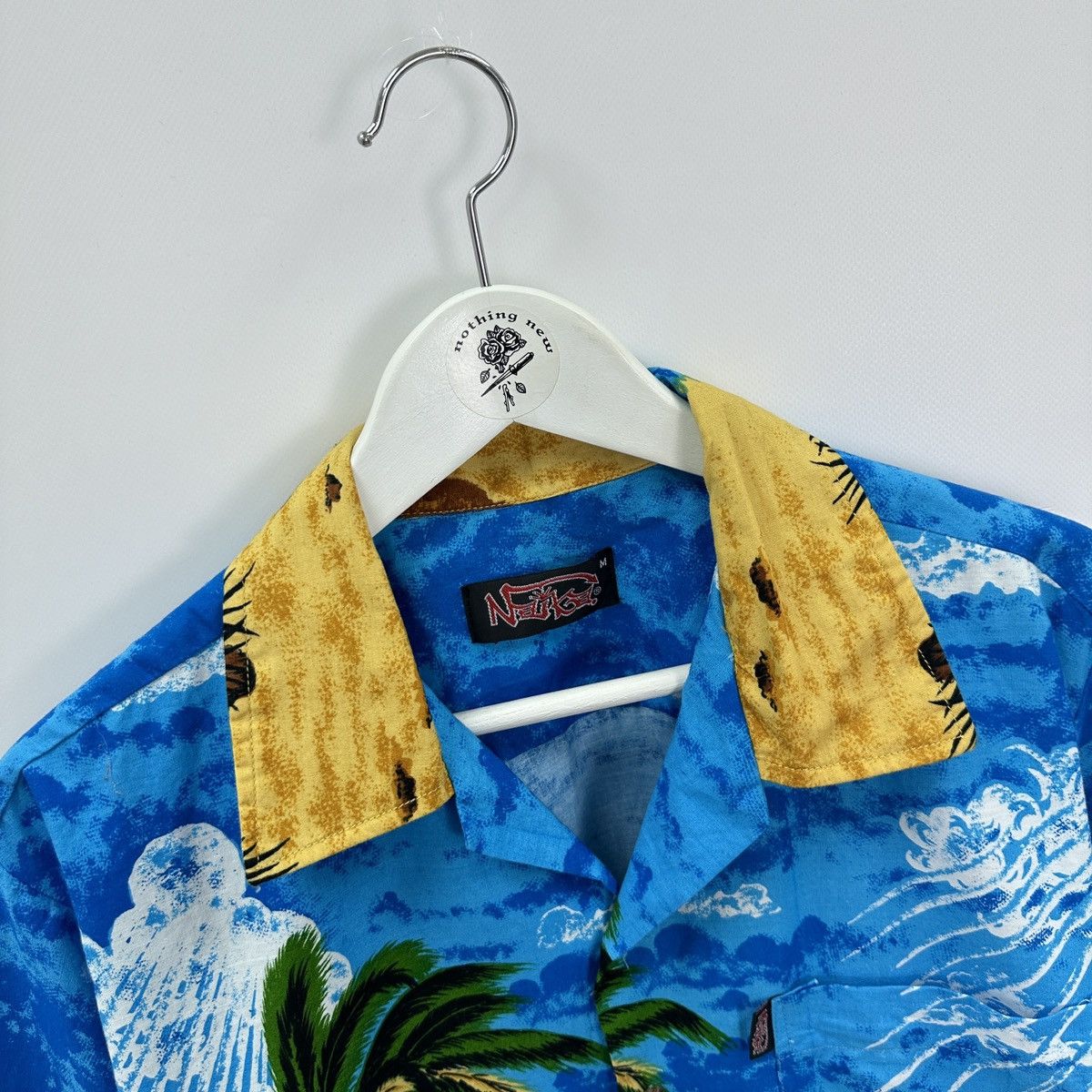 Vintage Vintage 90s Naika Paradise Island Hawaiian Shirt size M nice Size US M / EU 48-50 / 2 - 5 Thumbnail