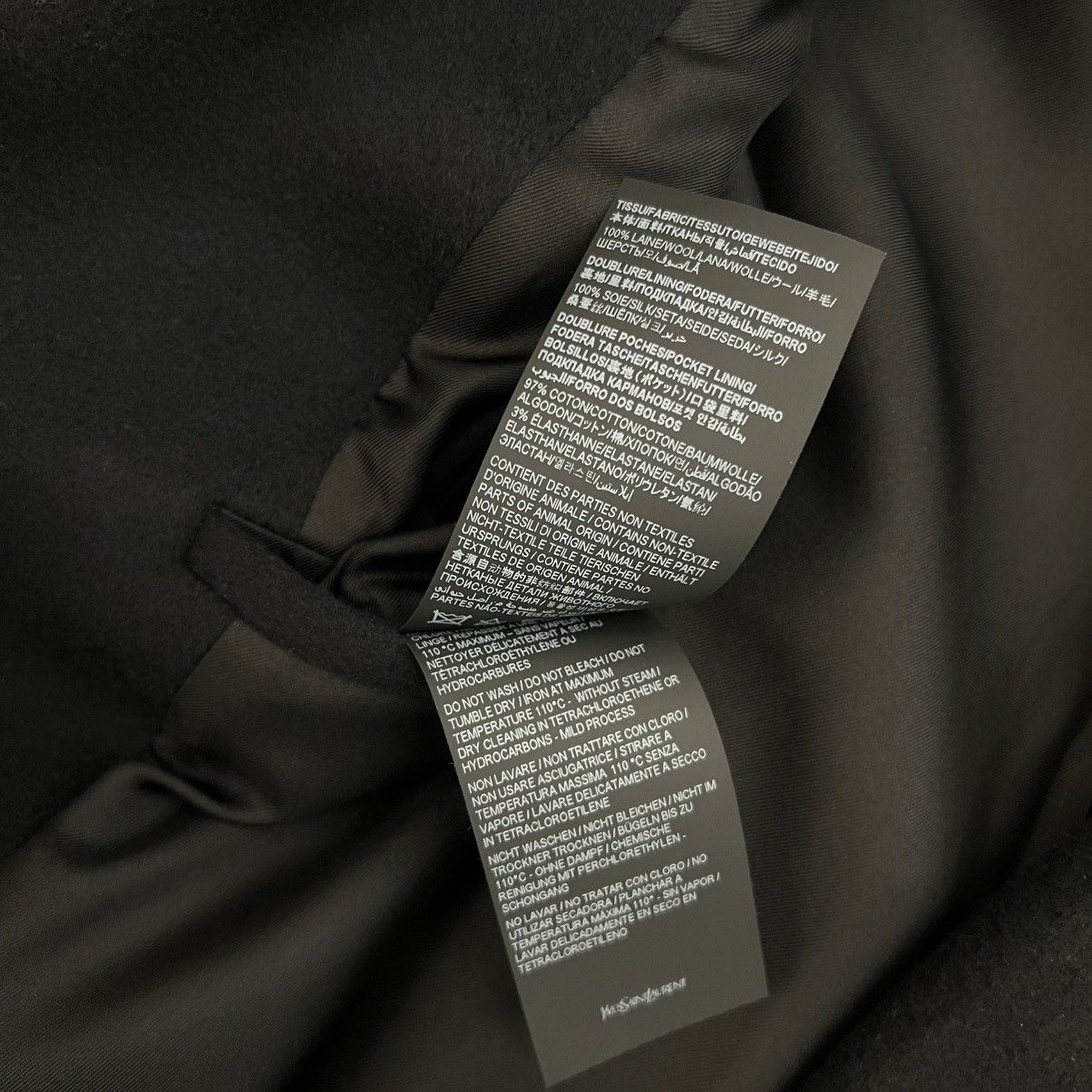 Saint Laurent Paris Saint Laurent Pea Coat in Large Size US L / EU 52-54 / 3 - 6 Thumbnail