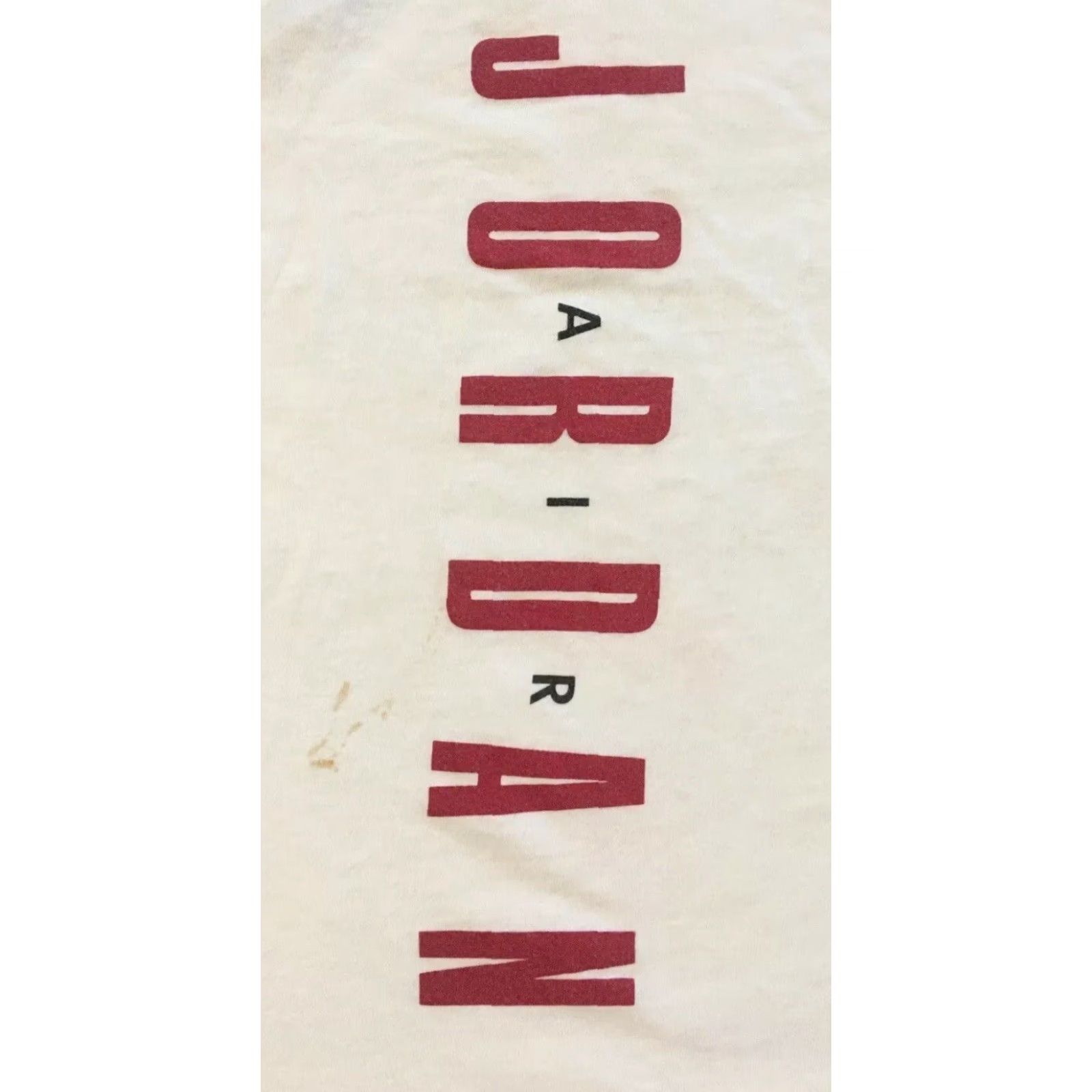 Nike VINTAGE Nike Michael Jordan Tank Top Shirt M White Swoosh Grunge 90s Basketball USA Mens Size US M / EU 48-50 / 2 - 3 Thumbnail