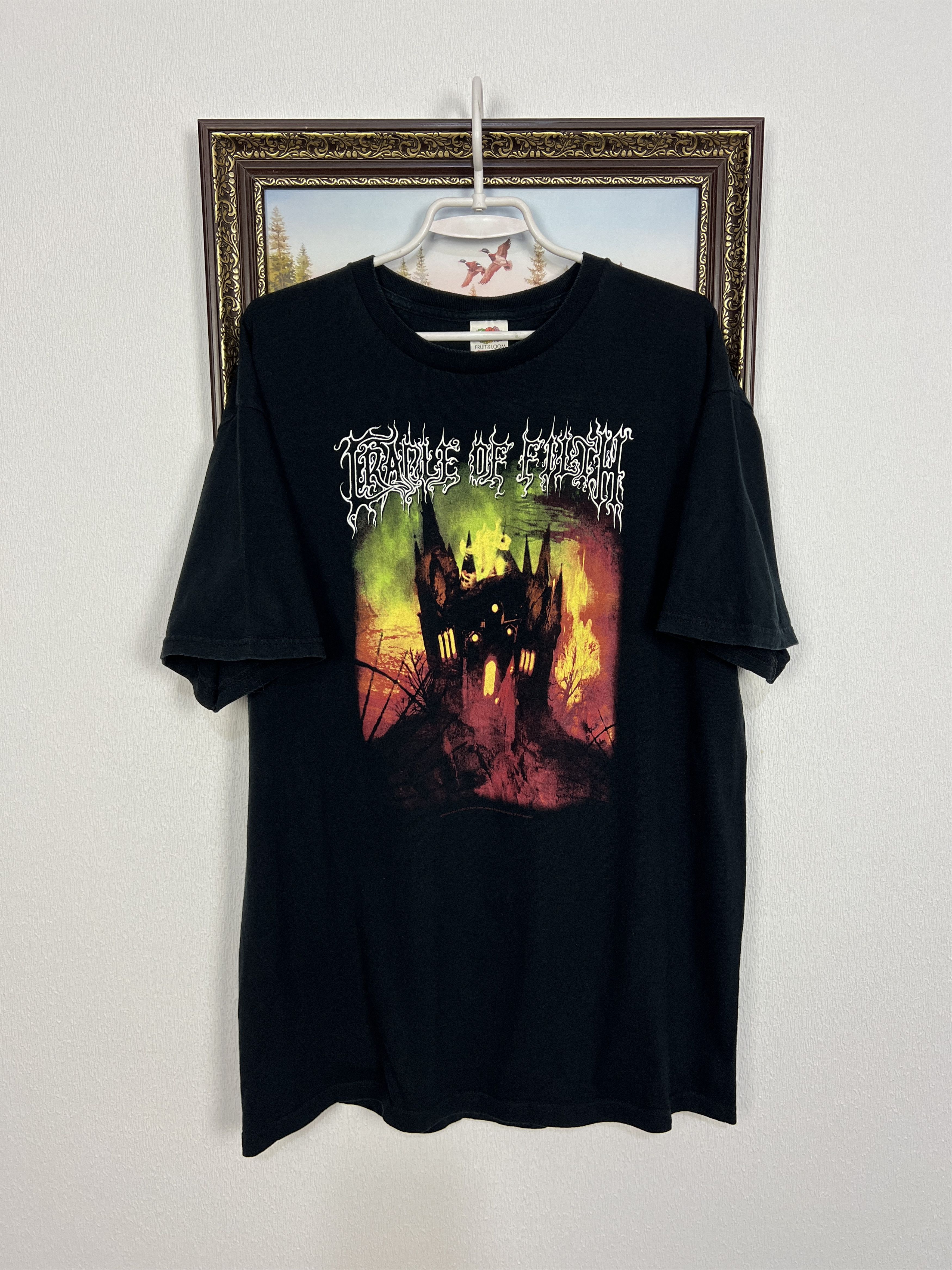 Cradle Of Filth Shirt Cemetery And Sundown Tee Over Print