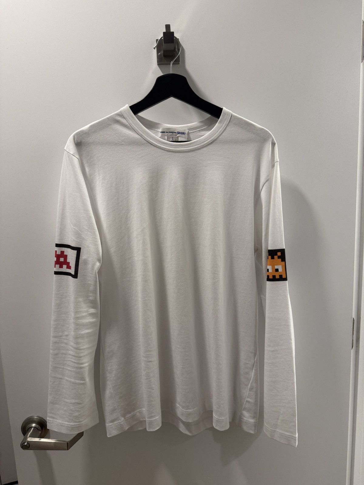 Comme des Garcon Invader Long Sleeve T Shirt