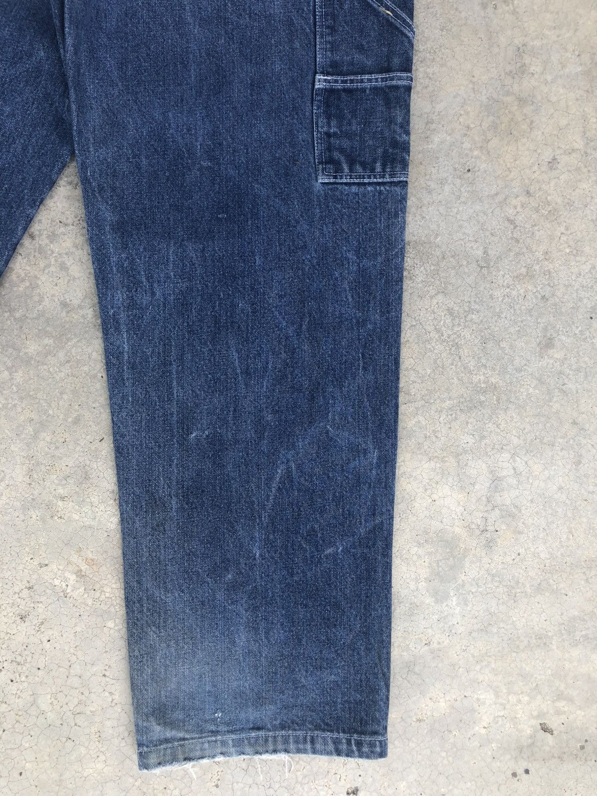 Southpole Vintage Southpole Baggy Carpenter Embroidered Jeans Size US 35 - 12 Thumbnail