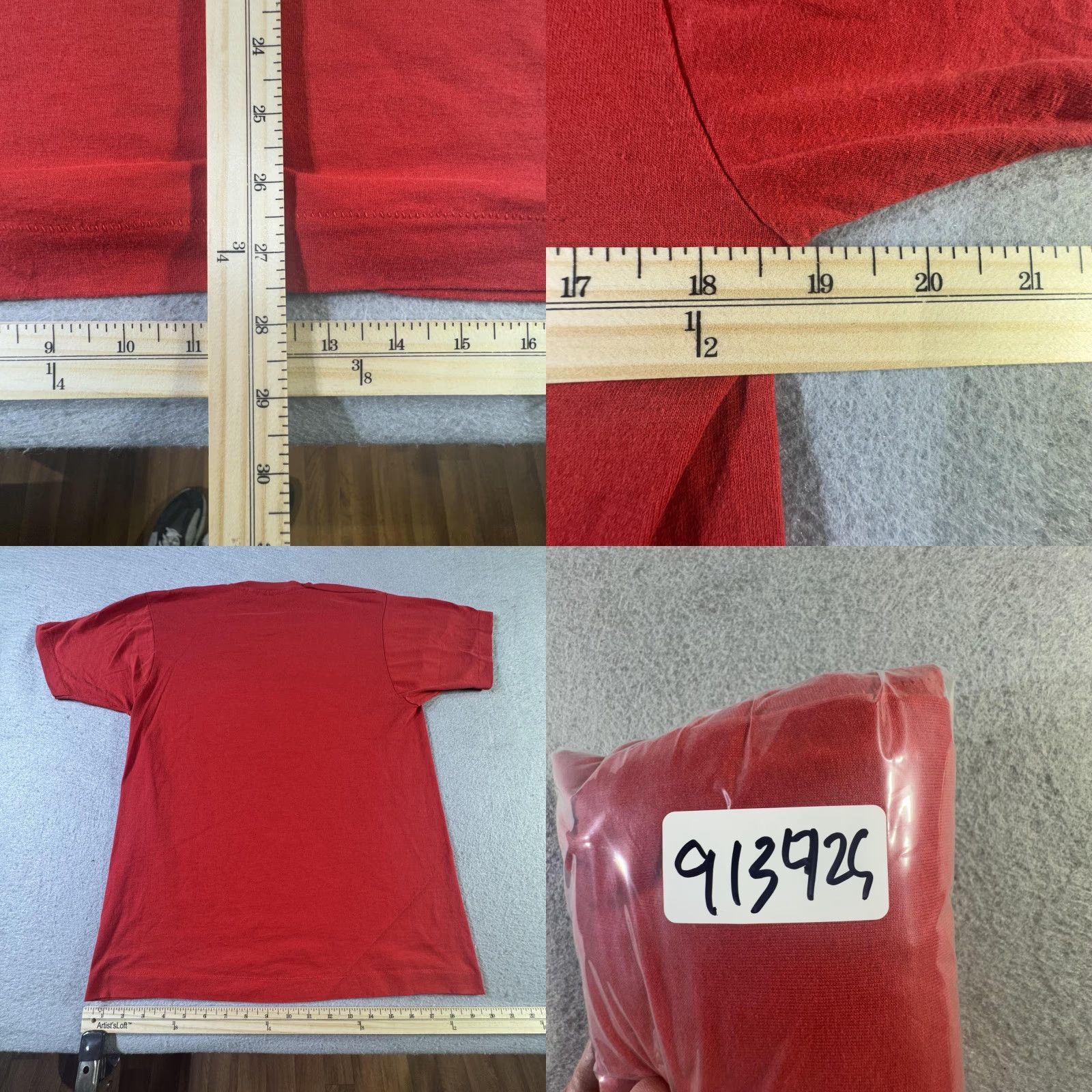 Vintage VINTAGE Screen Stars Best Shirt Mens Large Red Crew Neck Short Sleeve Cotton Polyester 50/50 Single Stitch 80s 90s Tee Made in USA Mens Size US L / EU 52-54 / 3 - 8 Thumbnail