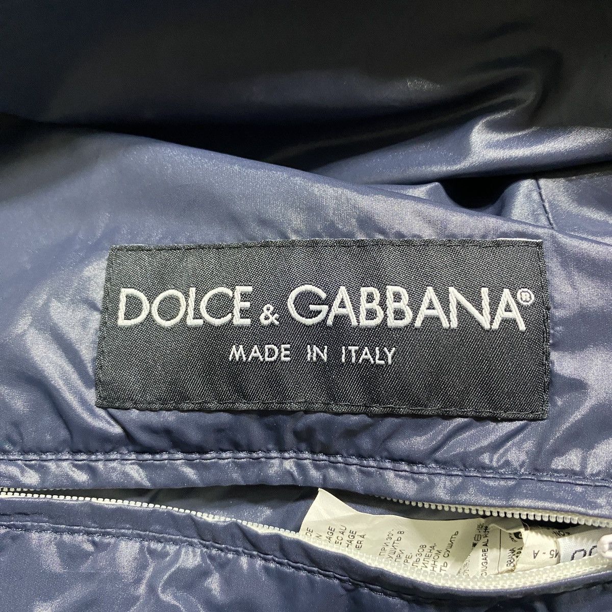 Dolce & Gabbana Nylon Biker Jacket Size US M / EU 48-50 / 2 - 16 Thumbnail