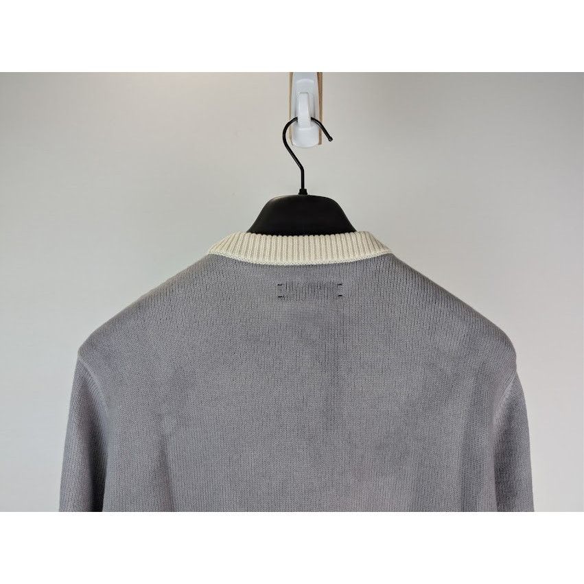Amiri o1rshd1 Vintage Cashmere Crew Sweater in Grey Size US M / EU 48-50 / 2 - 11 Thumbnail