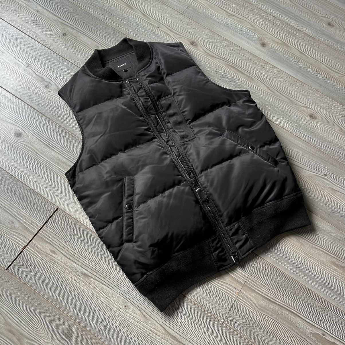 Beams Plus Beams Nylon Down Puffer Vest XL Size US XL / EU 56 / 4 - 9 Thumbnail