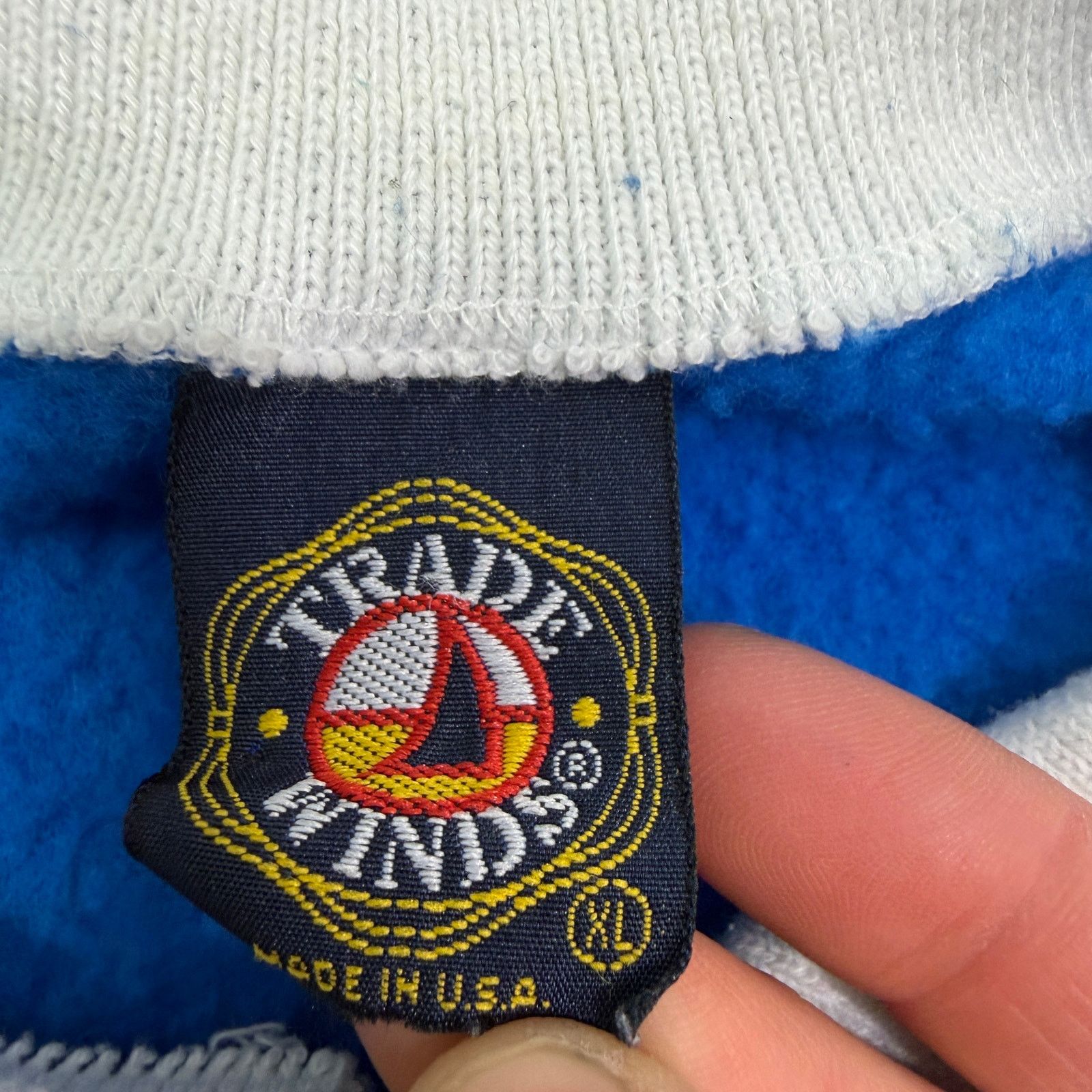Vintage Vintage Trade Winds Short Sleeve Collared Sweatshirt XL Size US XL / EU 56 / 4 - 5 Thumbnail