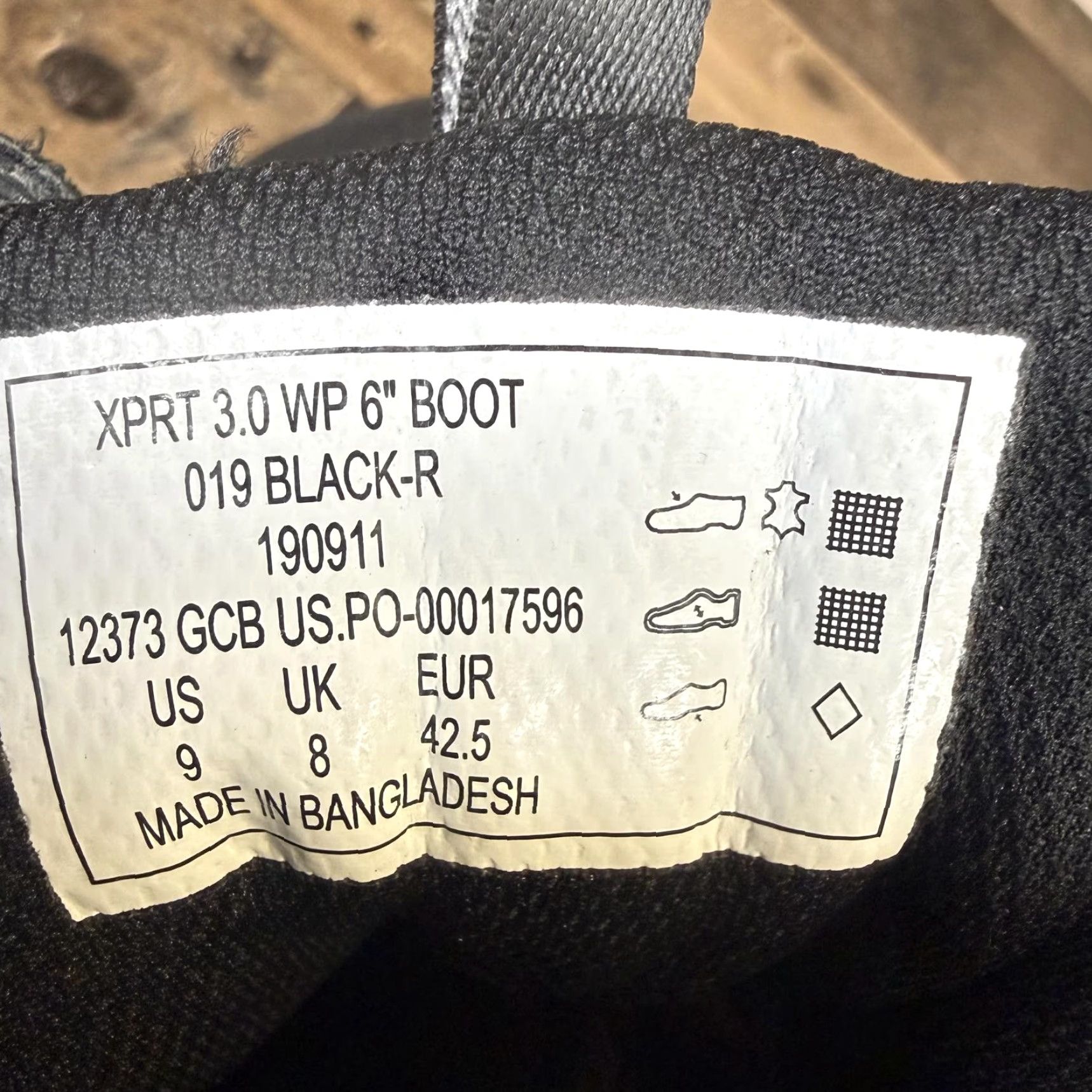 Vintage 5.11 XPRT 3.0 Waterproof 6" Boots Size 9 USM Black Tactical Military Hiking Boot Men Mens Boots Black 5.11 Tactical Size US 9 / EU 42 - 8 Thumbnail