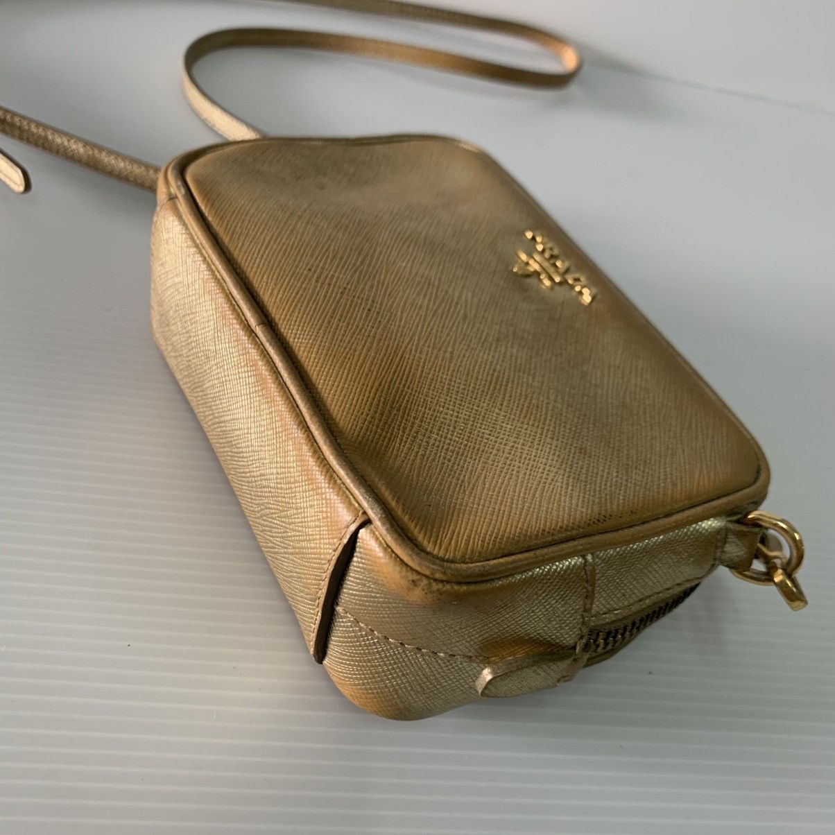Prada Prada Mini Leather Slingbag Size ONE SIZE - 10 Thumbnail