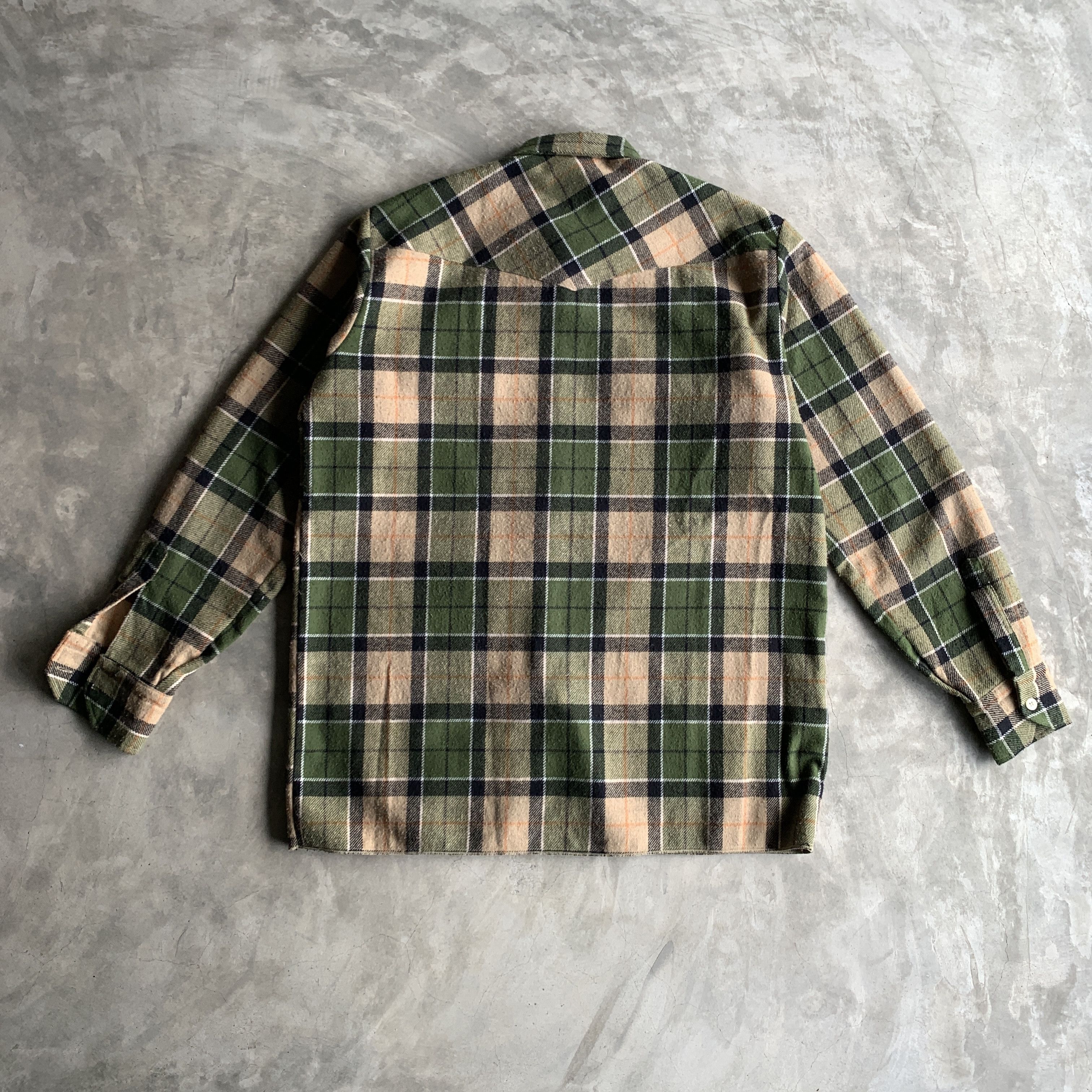 Edition Japan × Vintage Vintage Wool Plaid Shirt Size US M / EU 48-50 / 2 - 9 Thumbnail