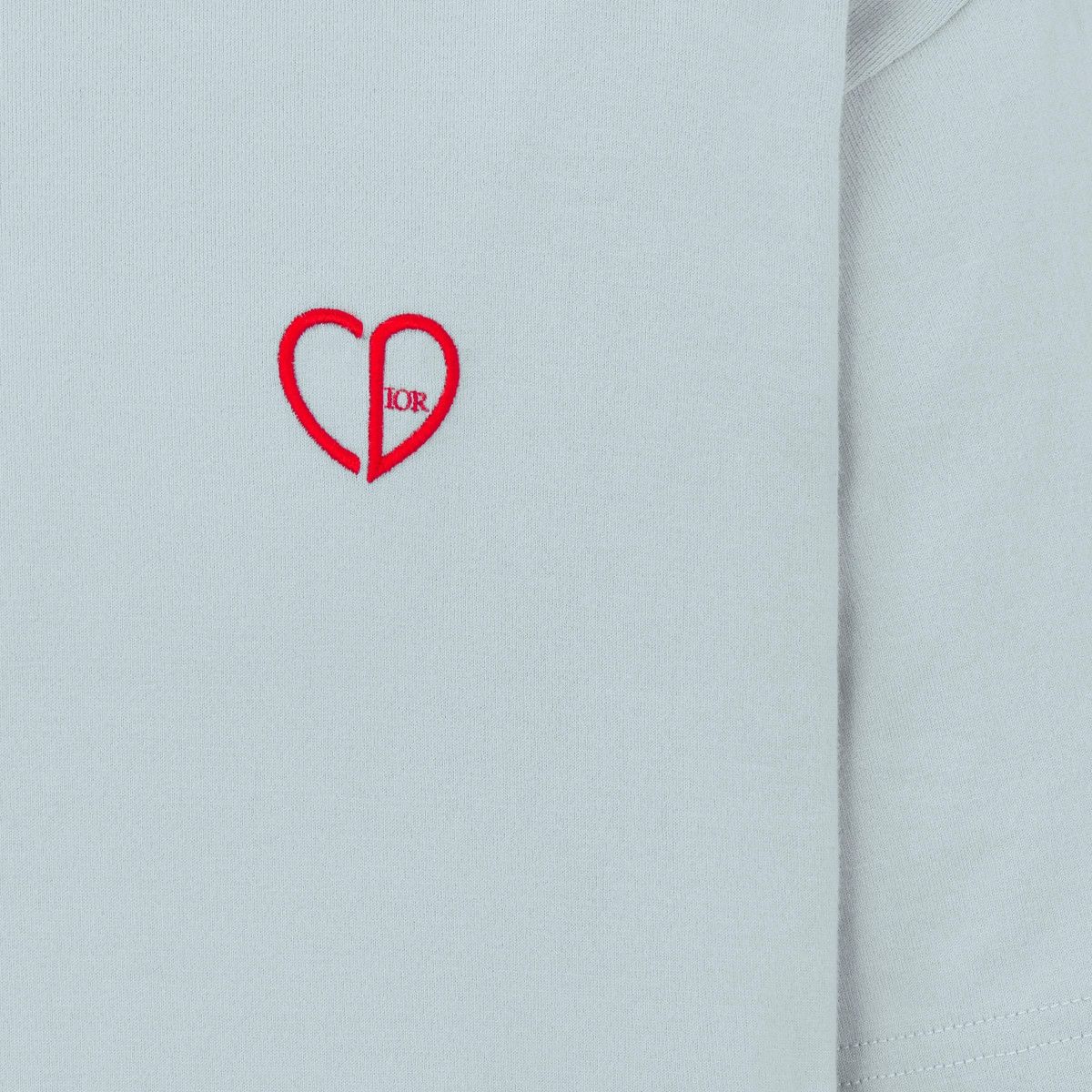 Dior o1bcso1str0226 CD Heart Relaxed-Fit T-Shirt in Grey Size US S / EU 44-46 / 1 - 3 Thumbnail