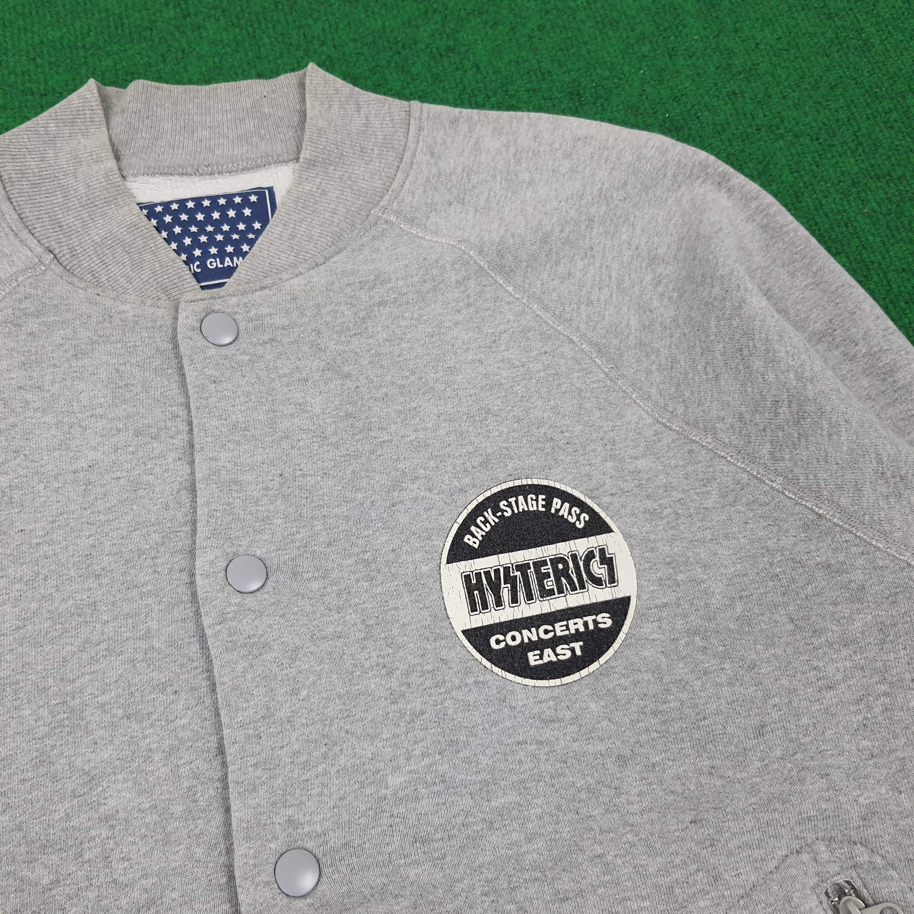 Hysteric Glamour × Japanese Brand × Vintage Vintage Hysteric Glamour Japan Brand Button Up Sweatshirt Size US M / EU 48-50 / 2 - 4 Thumbnail