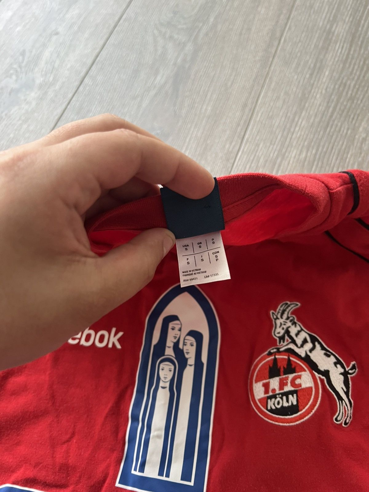 Reebok Reebok FC Koln Tee Shirt Size US S / EU 44-46 / 1 - 4 Thumbnail