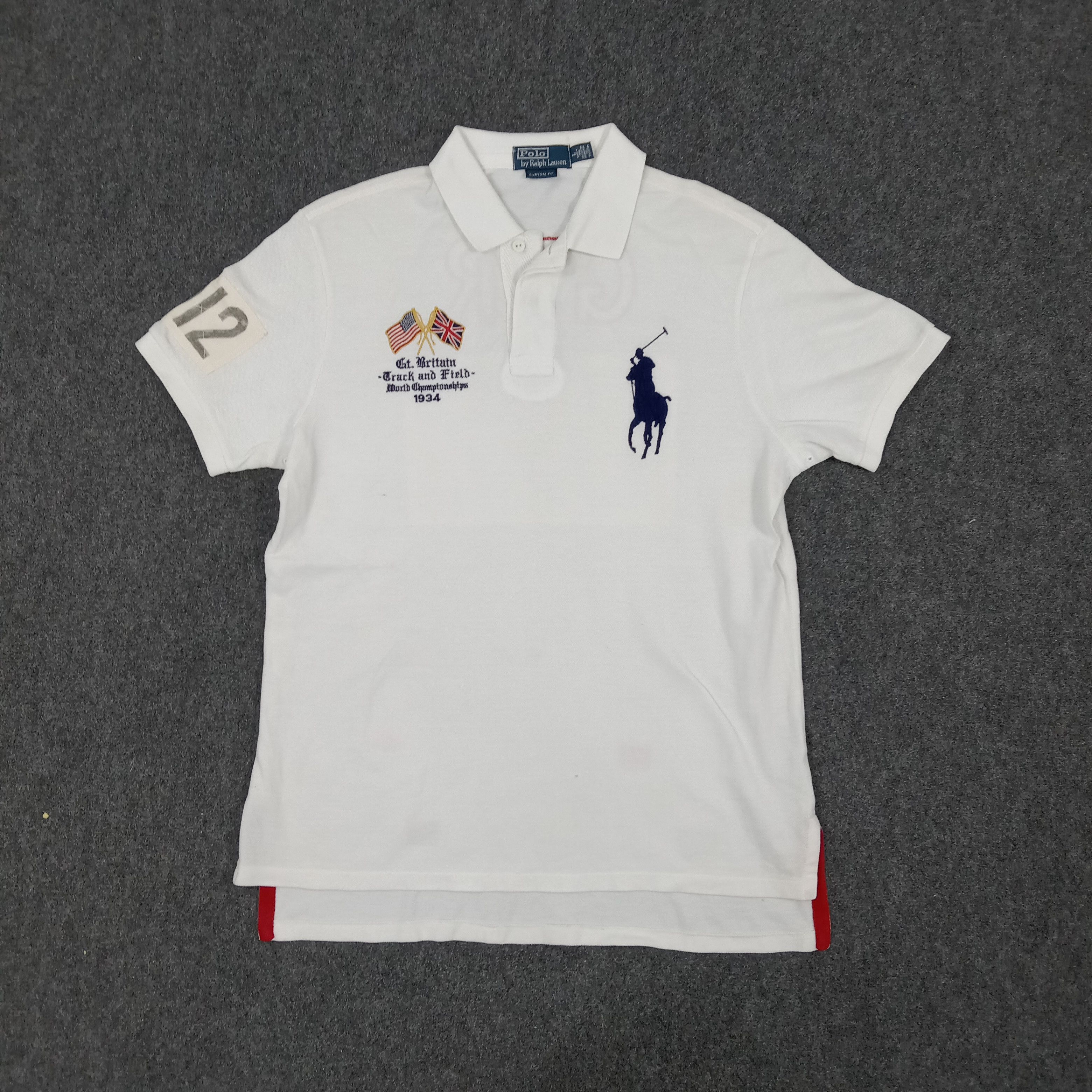 Polo Ralph Lauren × Vintage Polo by Ralph Lauren Britain Logo Polos Size US L / EU 52-54 / 3 - 1 Thumbnail