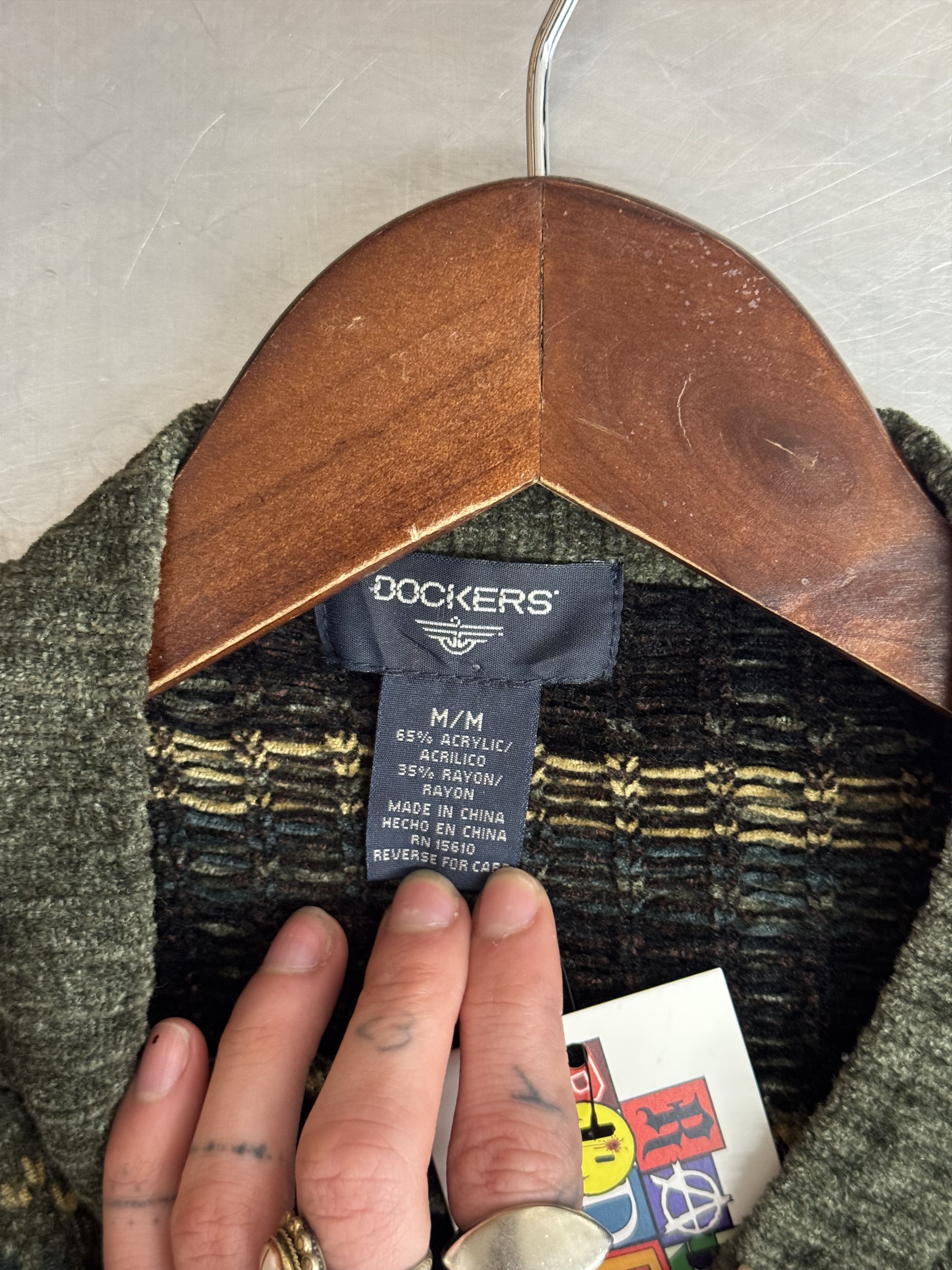 Dockers Vintage Sweater Size US M / EU 48-50 / 2 - 2 Thumbnail
