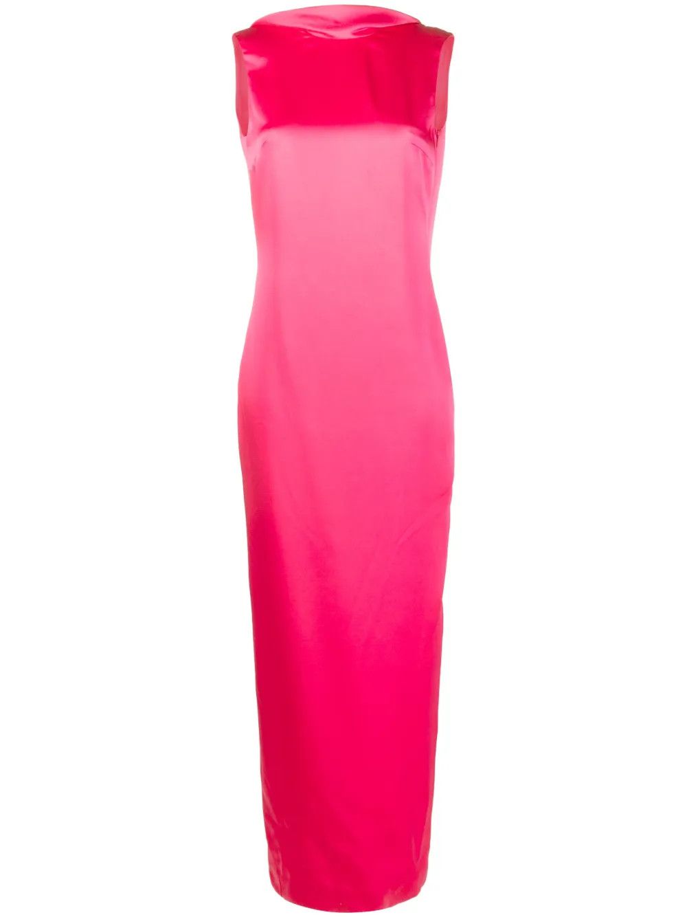 o1y0226 Maxi Dress in Fuchsia