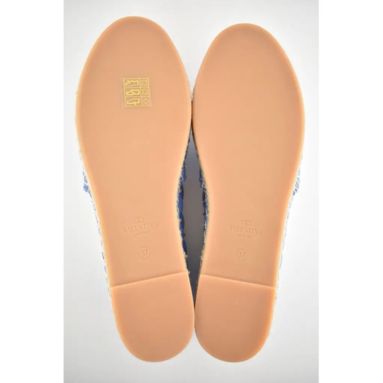 Valentino Valentino Rockstud Spike Blue Quilted Leather Slide Back Size US 7 / IT 37 - 12 Thumbnail