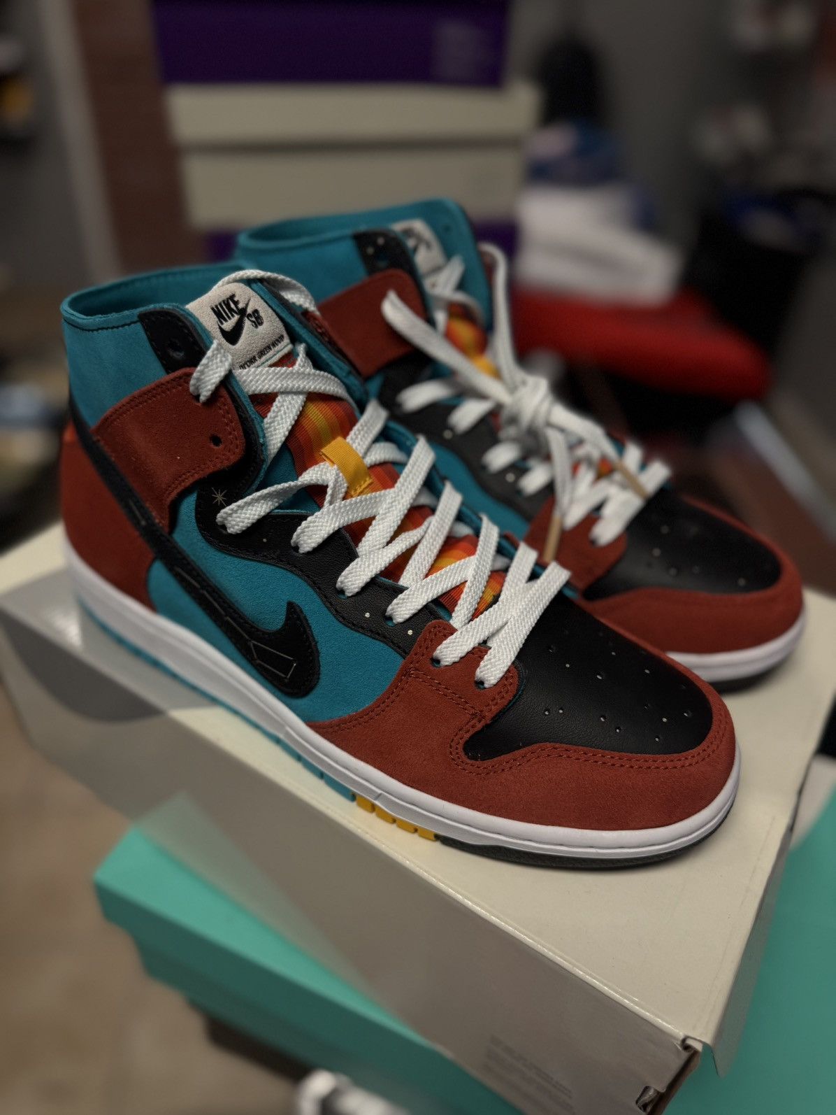 Nike Nike SB High Diorr Greenwood Navajo Arts Size 10.5 Size US 10.5 / EU 43-44 - 3 Thumbnail