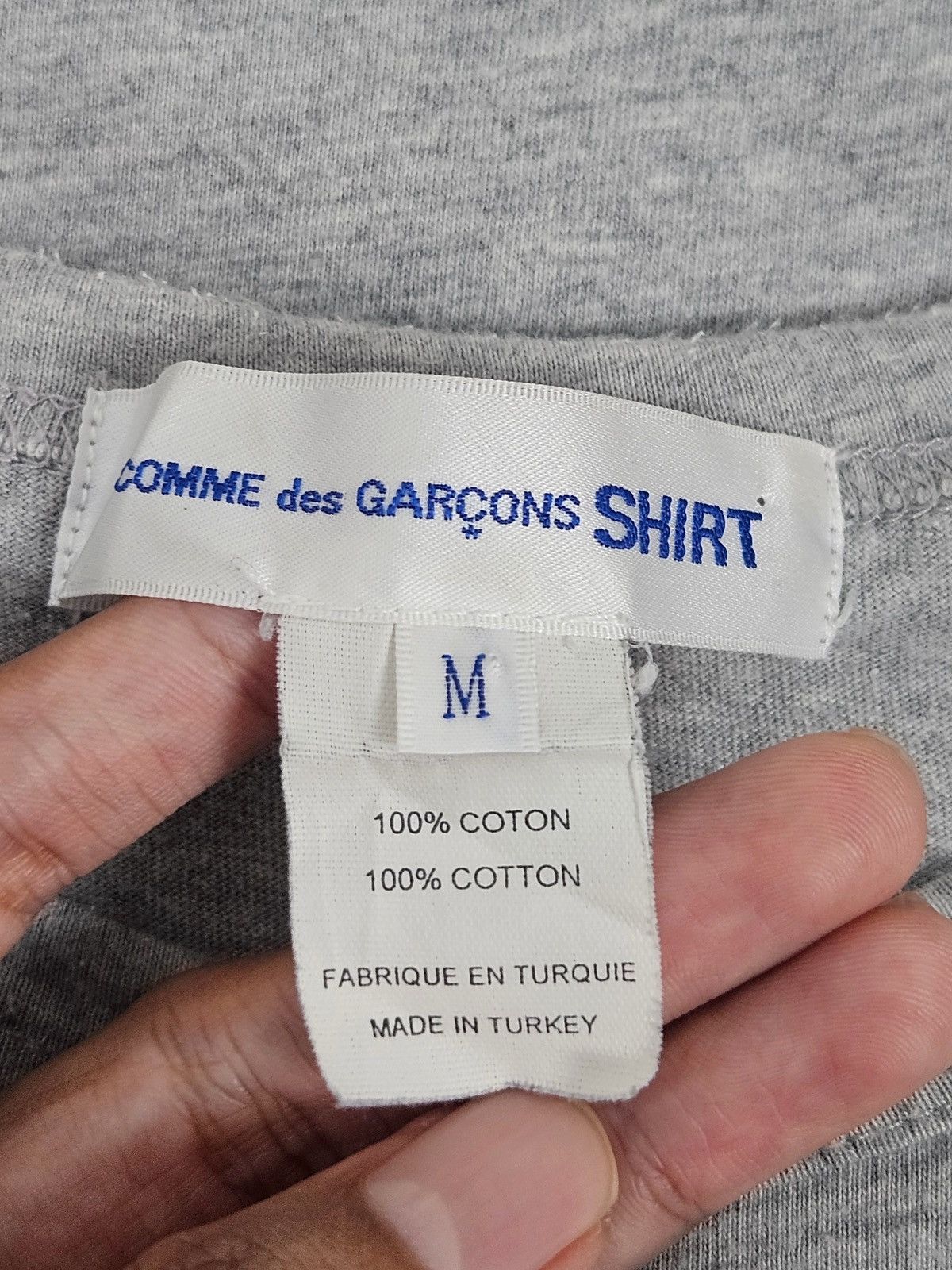 Comme des Garcons Comme des Garcons CDG Basic Plain Shirt Size US M / EU 48-50 / 2 - 4 Thumbnail