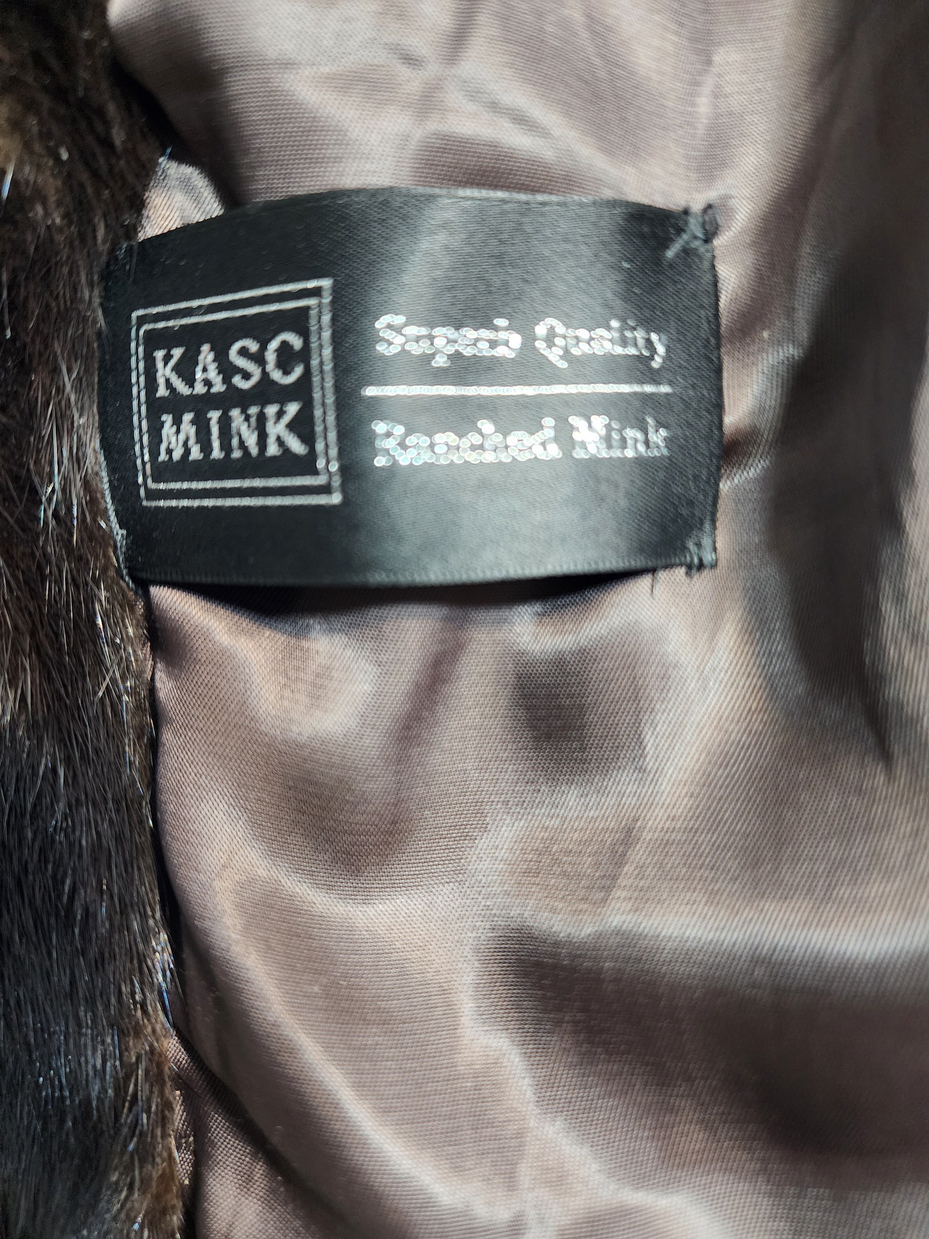 Furla Brown Mink Fur Hooded Coat - Women's Luxury Outerwear Size S / US 4 / IT 40 - 10 Thumbnail
