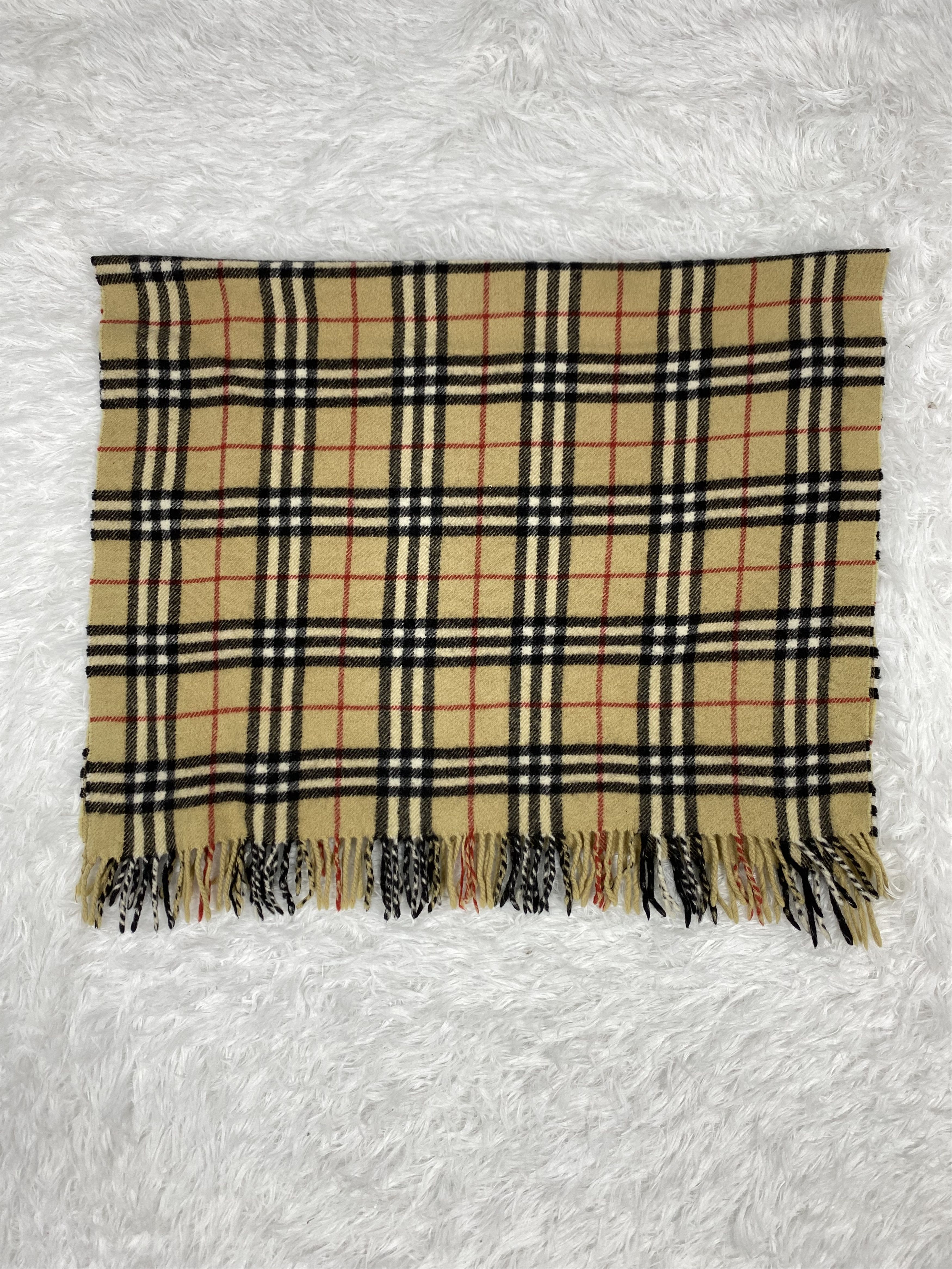 Burberry Vintage Burberry Wide Scarf / Muffler Neckwear PM0099 Size ONE SIZE - 6 Thumbnail