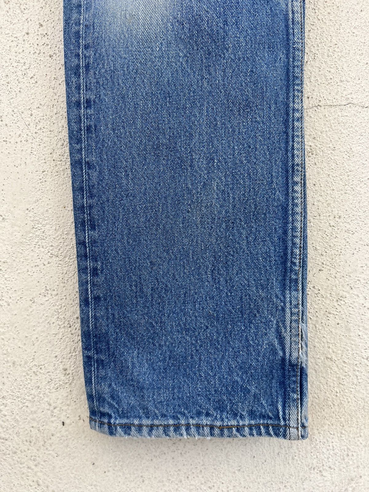 Levi's Vintage 80s Levi’s 501 Distressed Faded Blue Denim Jeans Size US 30 / EU 46 - 10 Thumbnail