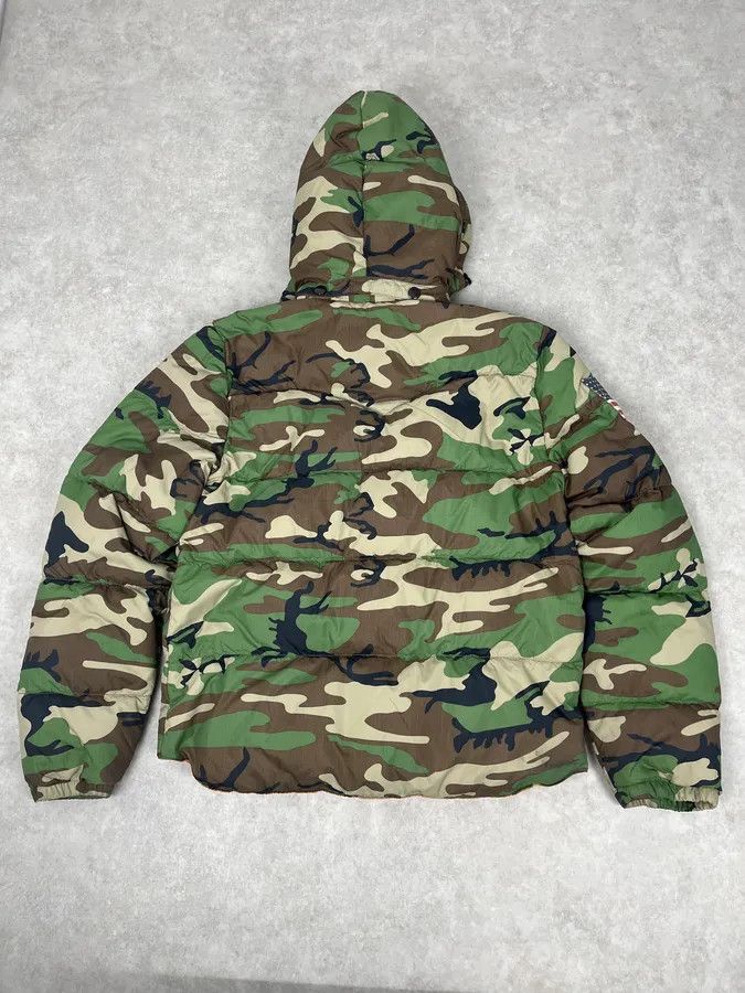 Polo Ralph Lauren 2000s Ralph Lauren USA Flag Camo Puffer Jacket Size US M / EU 48-50 / 2 - 5 Thumbnail