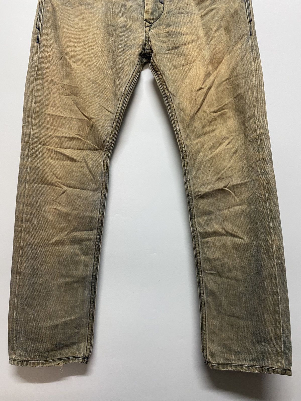 Japanese Brand × Vintage Diesel Thanaz Rare Authentic 00720 Dragon Denim Skinny Jeans Size US 30 / EU 46 - 4 Thumbnail
