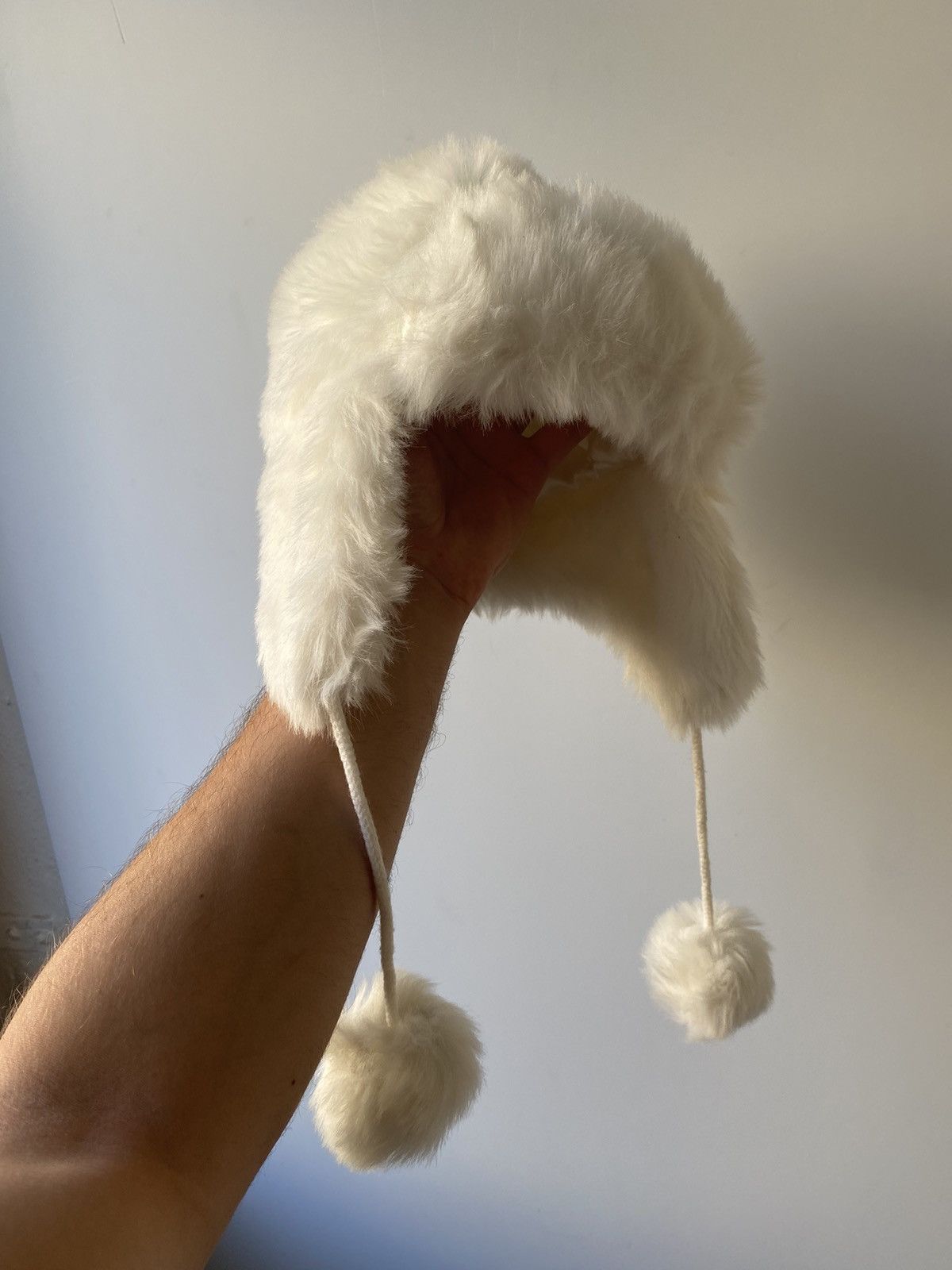 H&M 🇺🇸 Vintage H&M Fur Mohair Soviet Hat Y2K Hype Rare Retro Size ONE SIZE - 1 Thumbnail