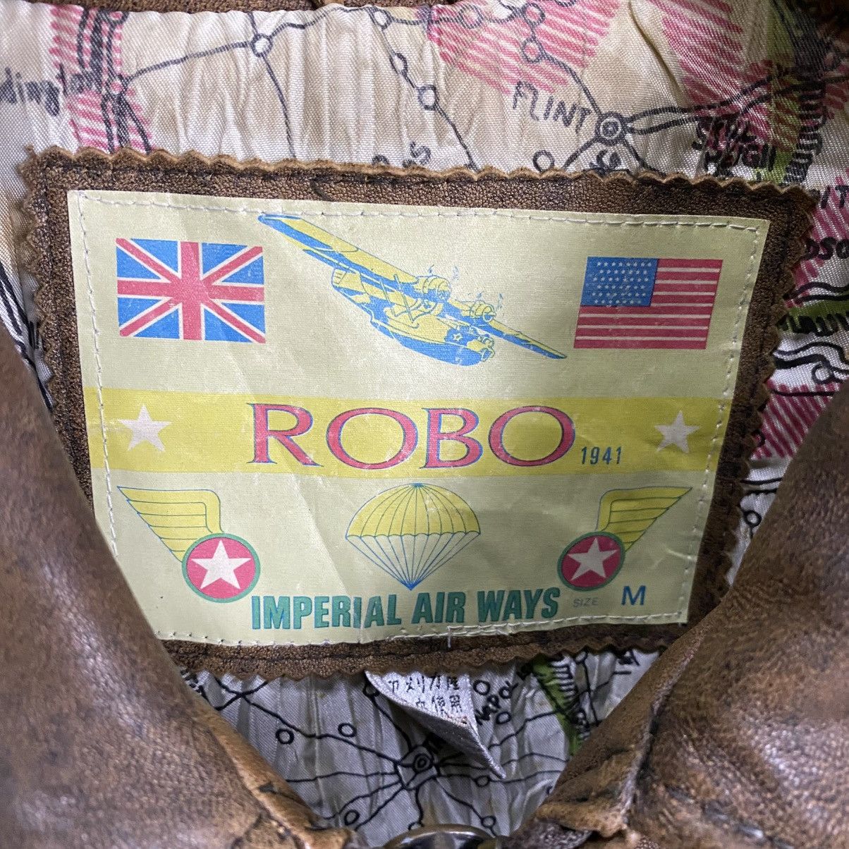 Japanese Brand Vintage A2 ROBO leather jacket Size US M / EU 48-50 / 2 - 14 Thumbnail