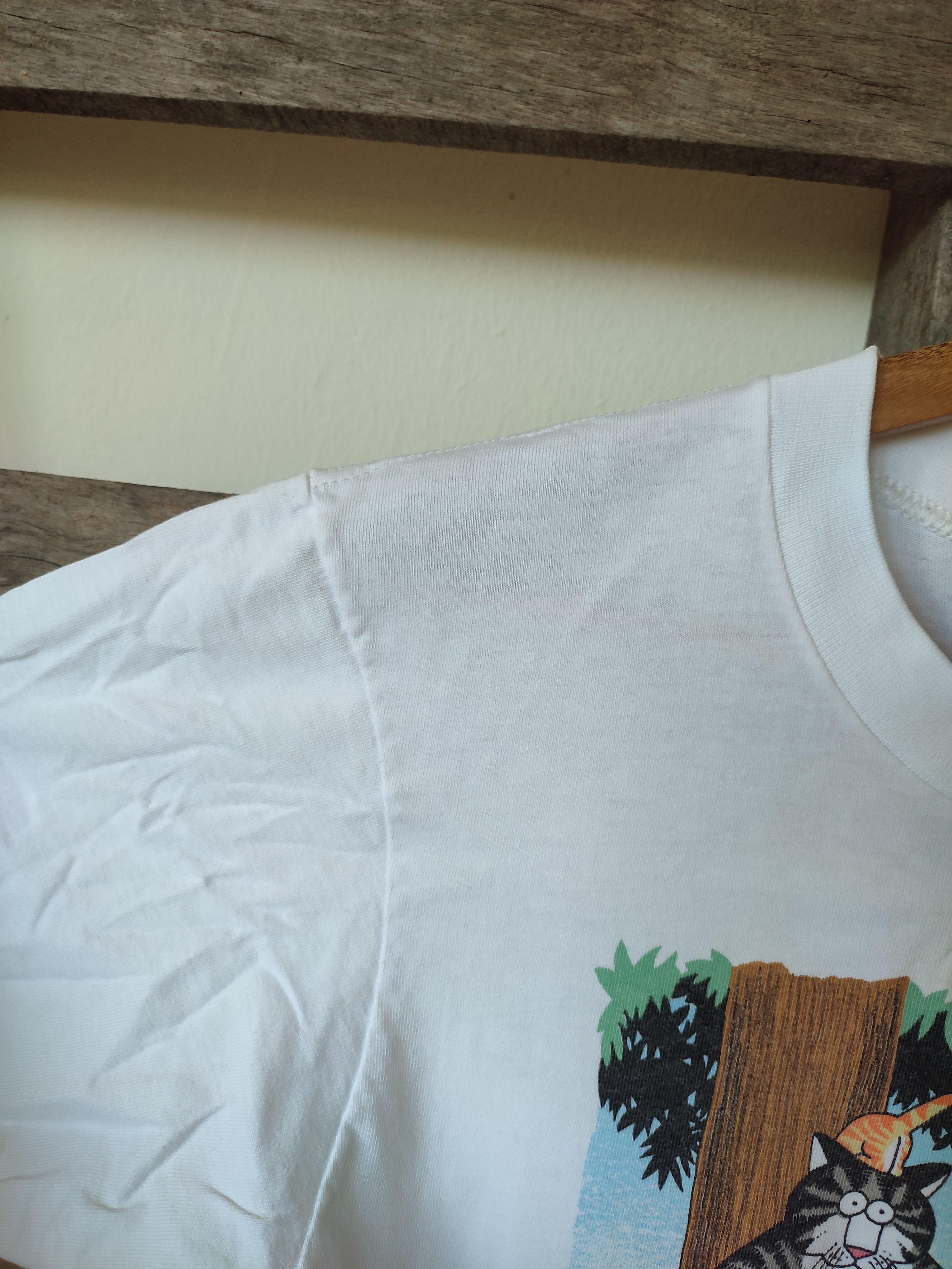 Vintage CRAZY SHIRT FAT CAT VINTAGE TEE Size US S / EU 44-46 / 1 - 7 Thumbnail
