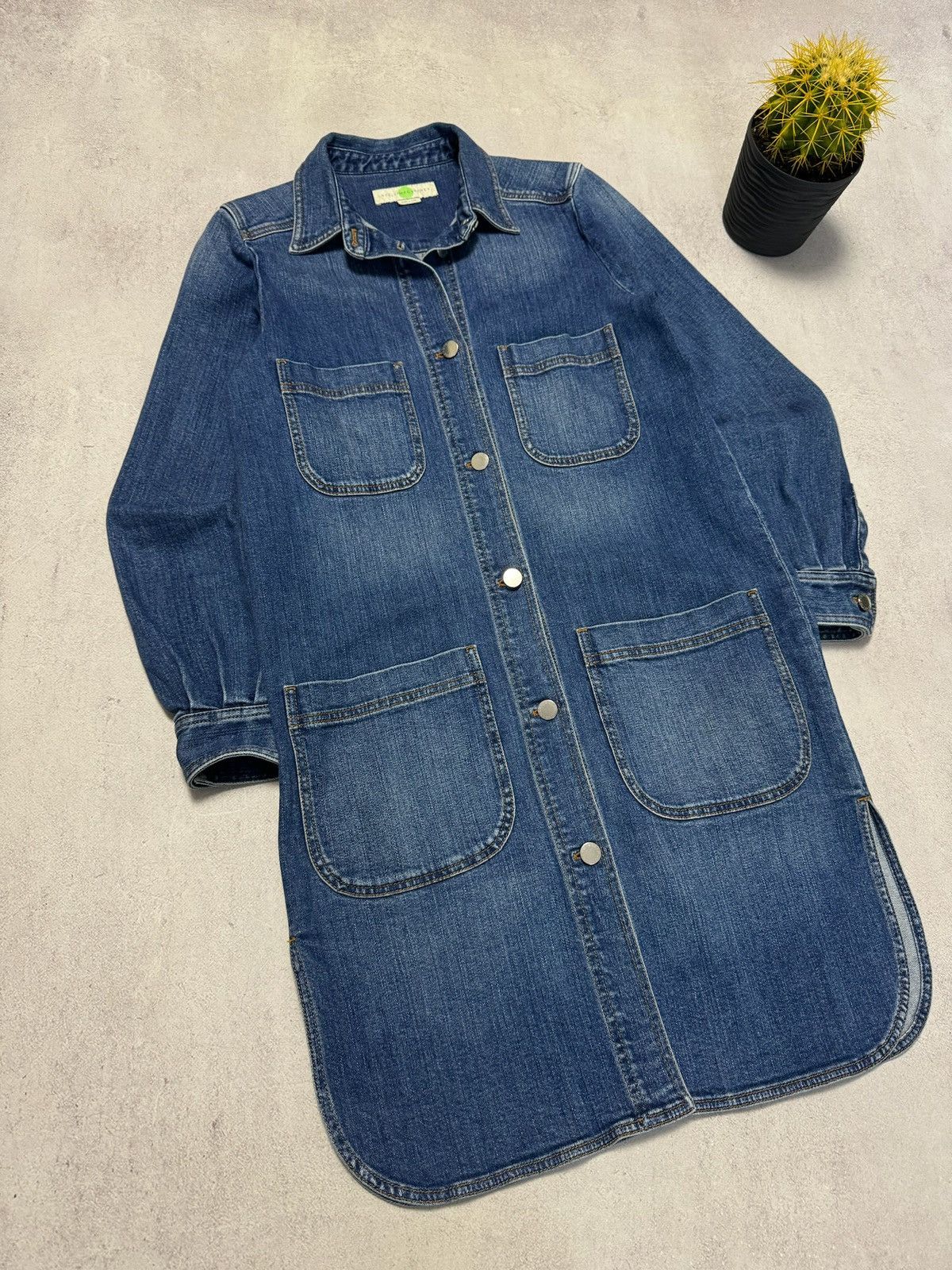 Stella McCartney Stella McCartney Denim Jacket Dress Women 40 Size Size M / US 6-8 / IT 42-44 - 2 Thumbnail
