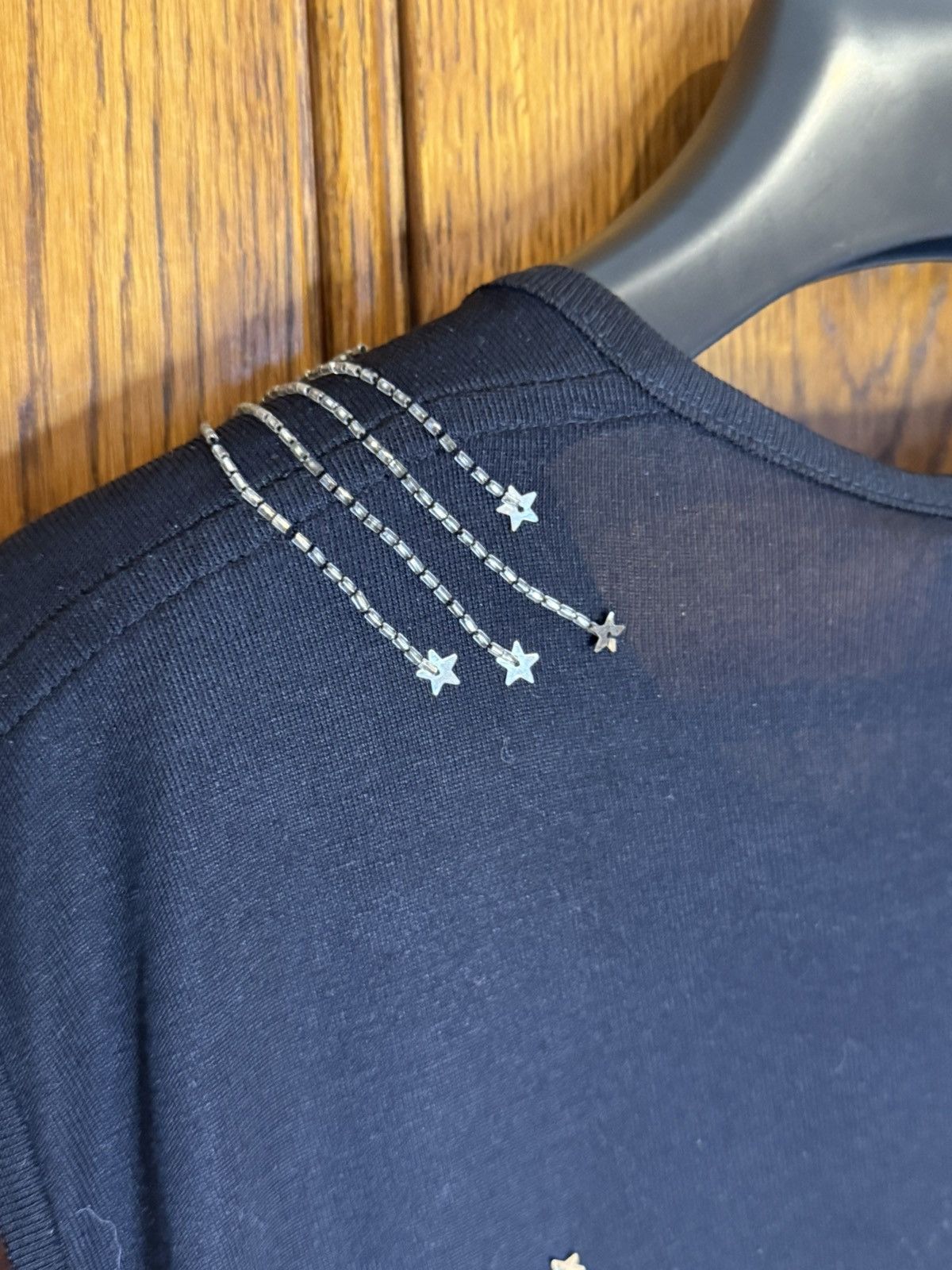 Saint Laurent Paris SS15 Saint Laurent Hedi Slimane starburst silk tank shirt M Size US M / EU 48-50 / 2 - 19 Thumbnail