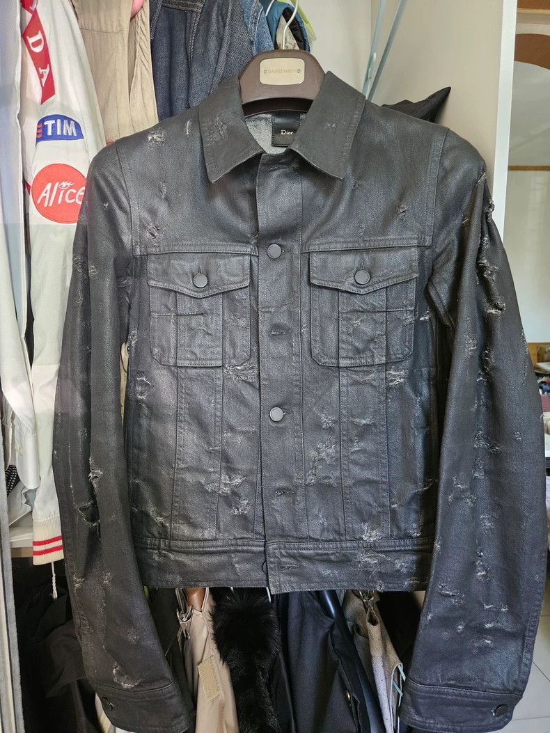 Dior × Hedi Slimane Dior Homme SS04 Strip Destroyed Waxed