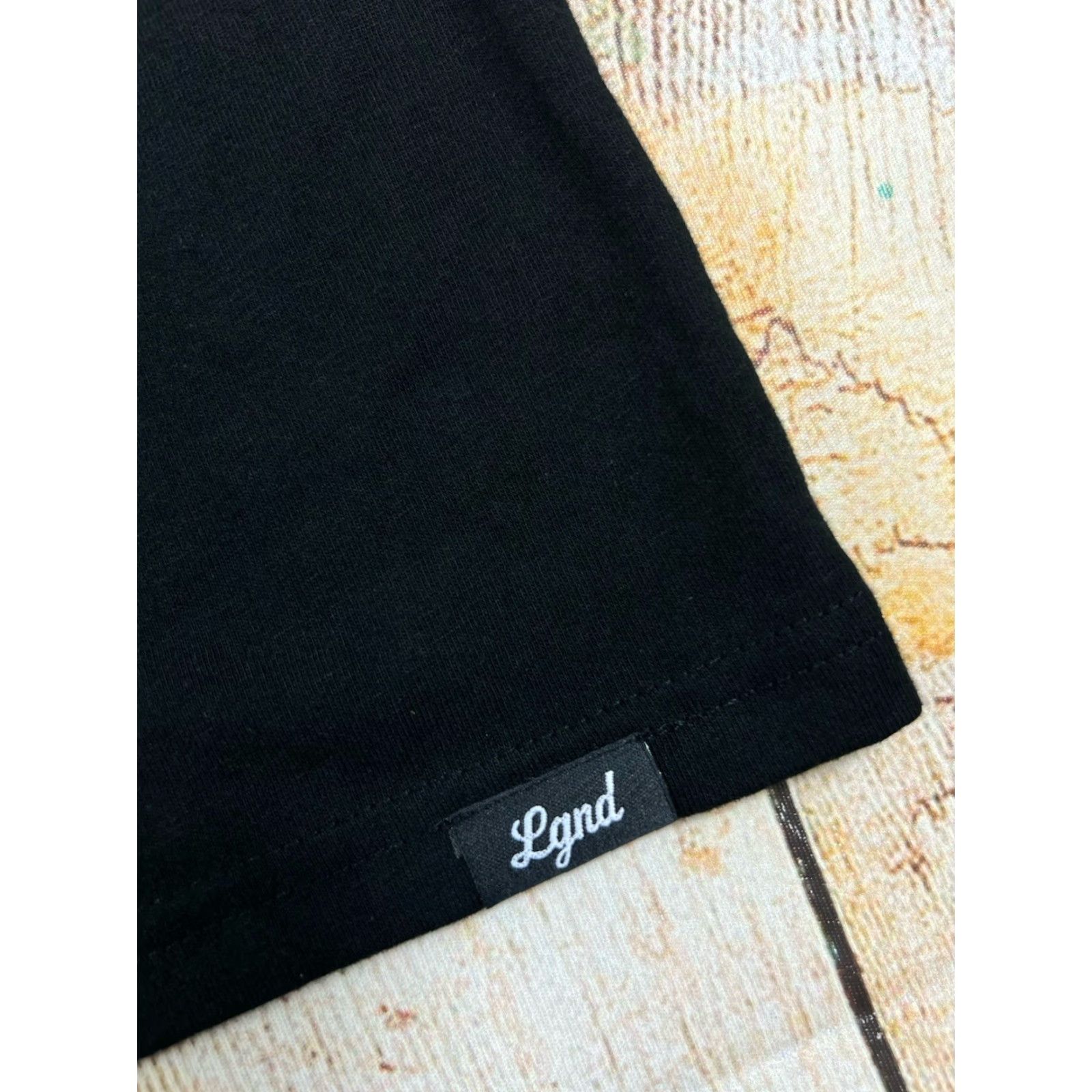 Vintage LgndSupplyCo T Shirt Embroidered Black Size L Mens Short Sleeve Solid Regular NWT Size US L / EU 52-54 / 3 - 3 Thumbnail